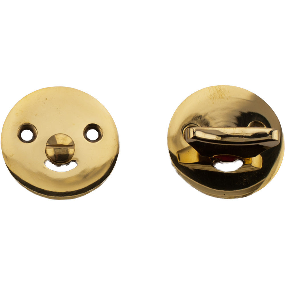 Toiletbesætning 1982 f/Boda, poleret blank messing uden lak • KYNER & Co