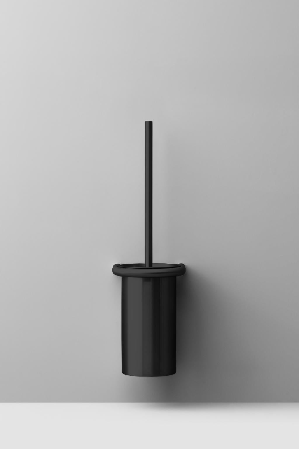 Toiletbørsteholder, sort (PVD sort) • d line