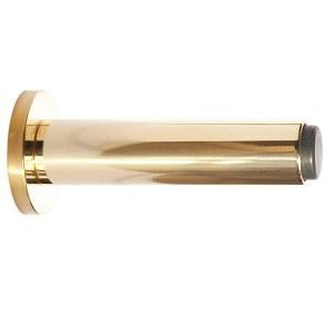 Skodsborg dørstopper 70 mm, blank messing uden lak • KYNER & Co