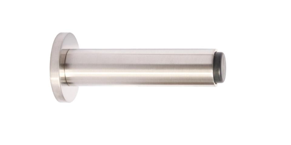 Skodsborg dørstopper 70 mm, rustfrit stål look • KYNER & Co