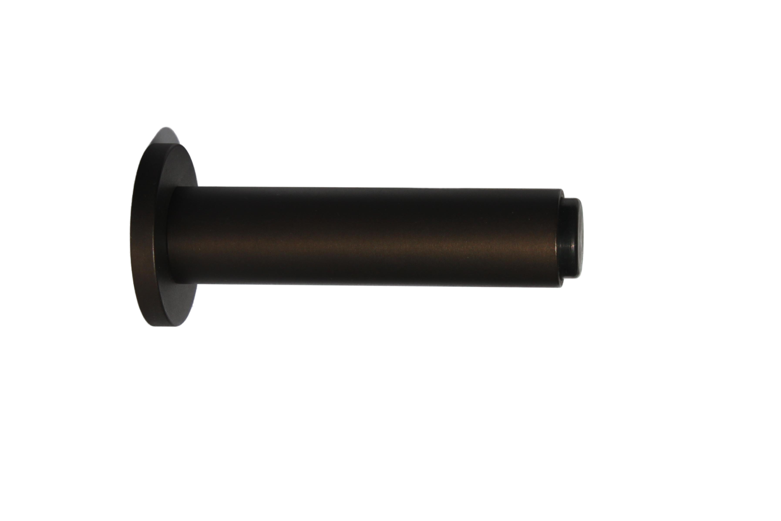 Skodsborg dørstopper 70 mm, bruneret messing • KYNER & Co