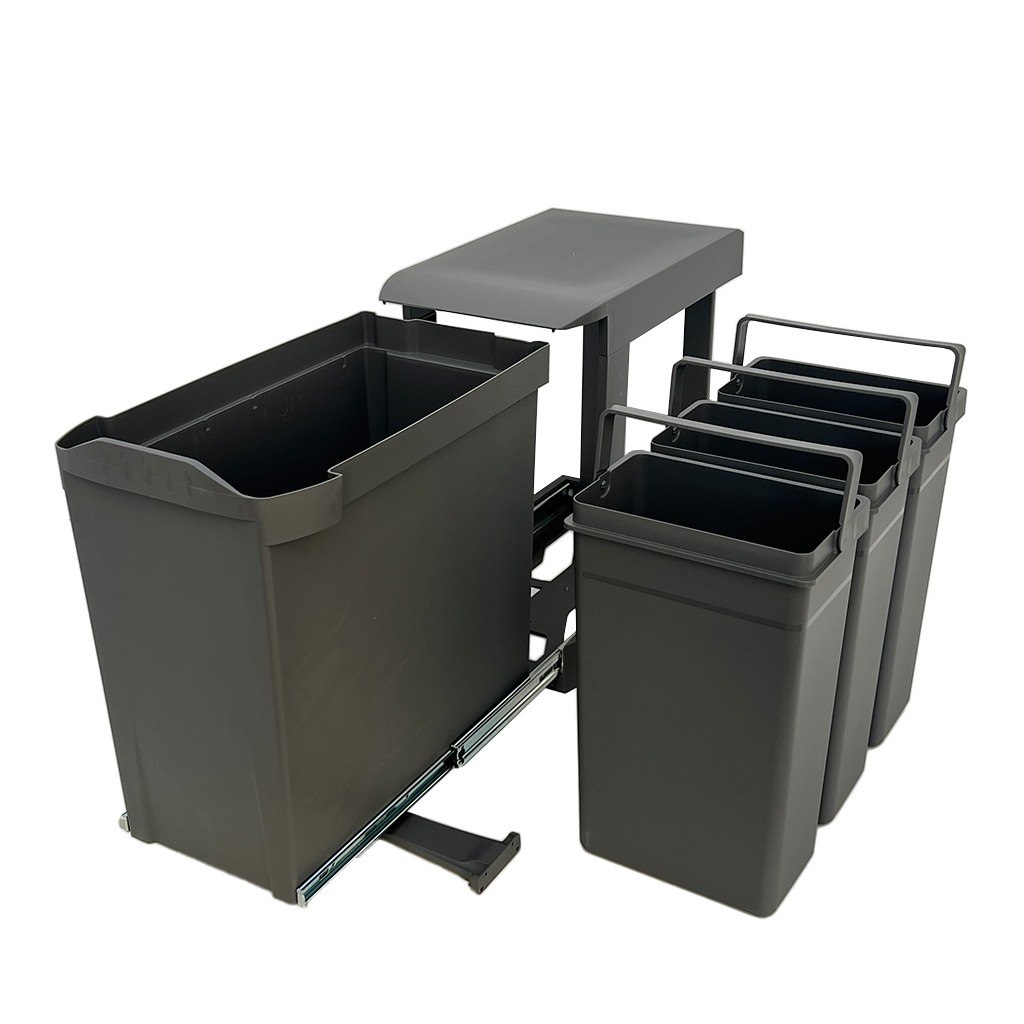Amsterdam 3-30 • Affaldssystem på 3 x 10 liter med fuldautomatisk udtræk