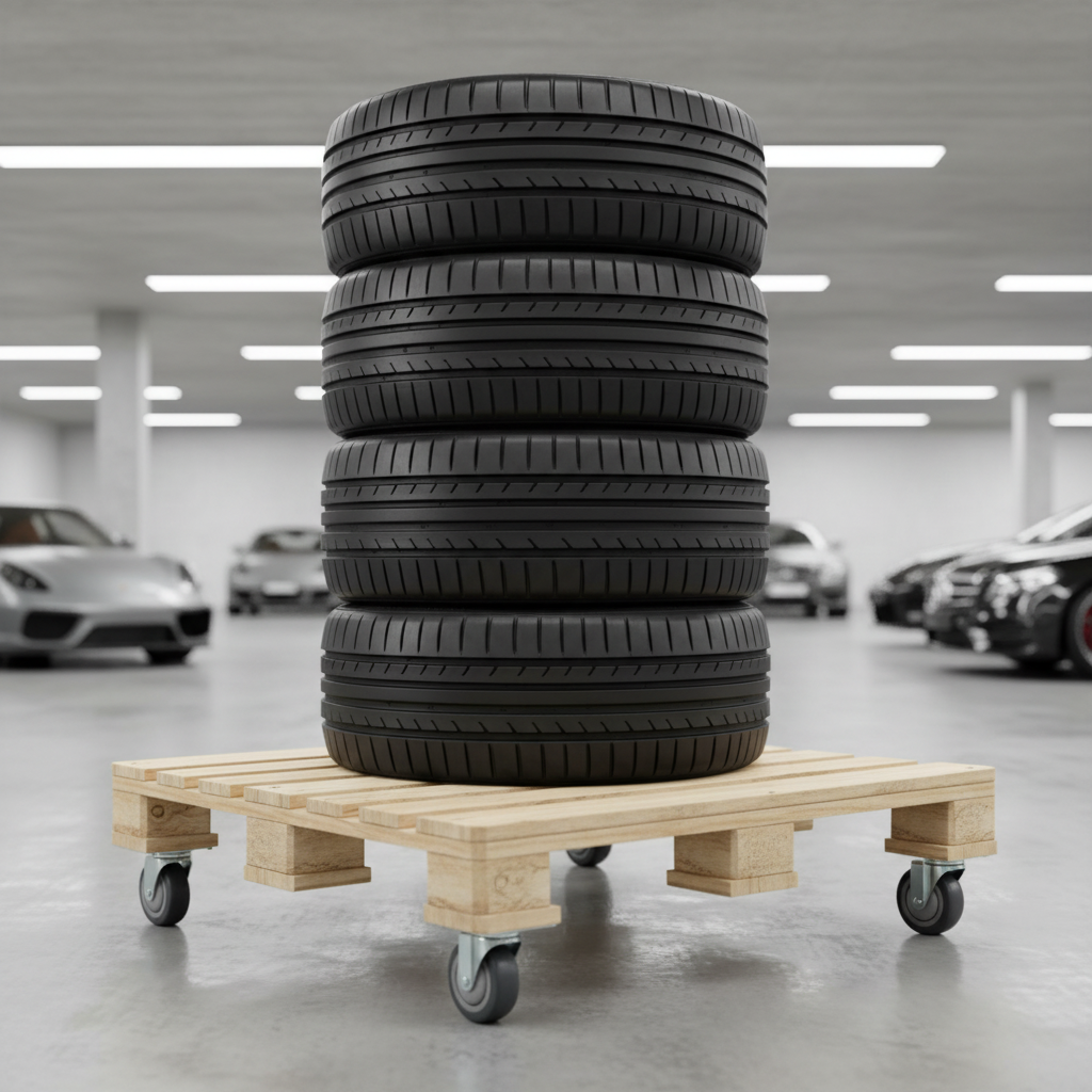 Hamborg - møbelhjul i Ø75 mm uden bremse