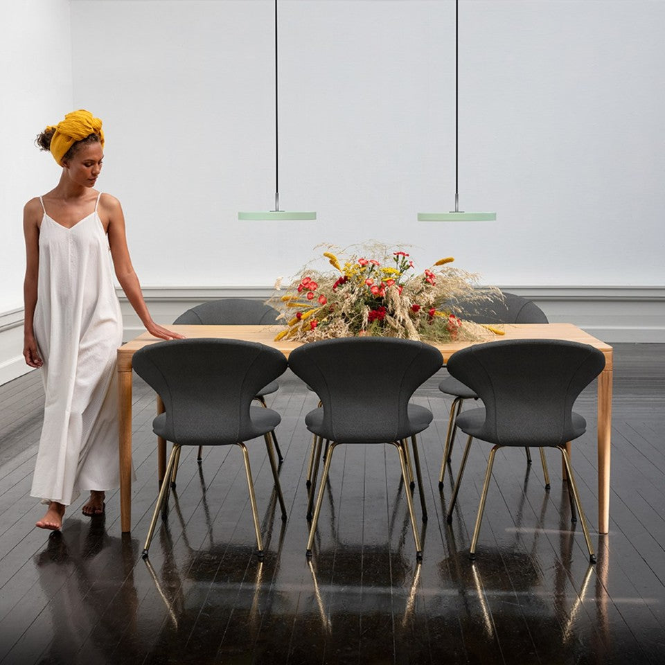 Asteria Plus pendel, oliven og stål • UMAGE