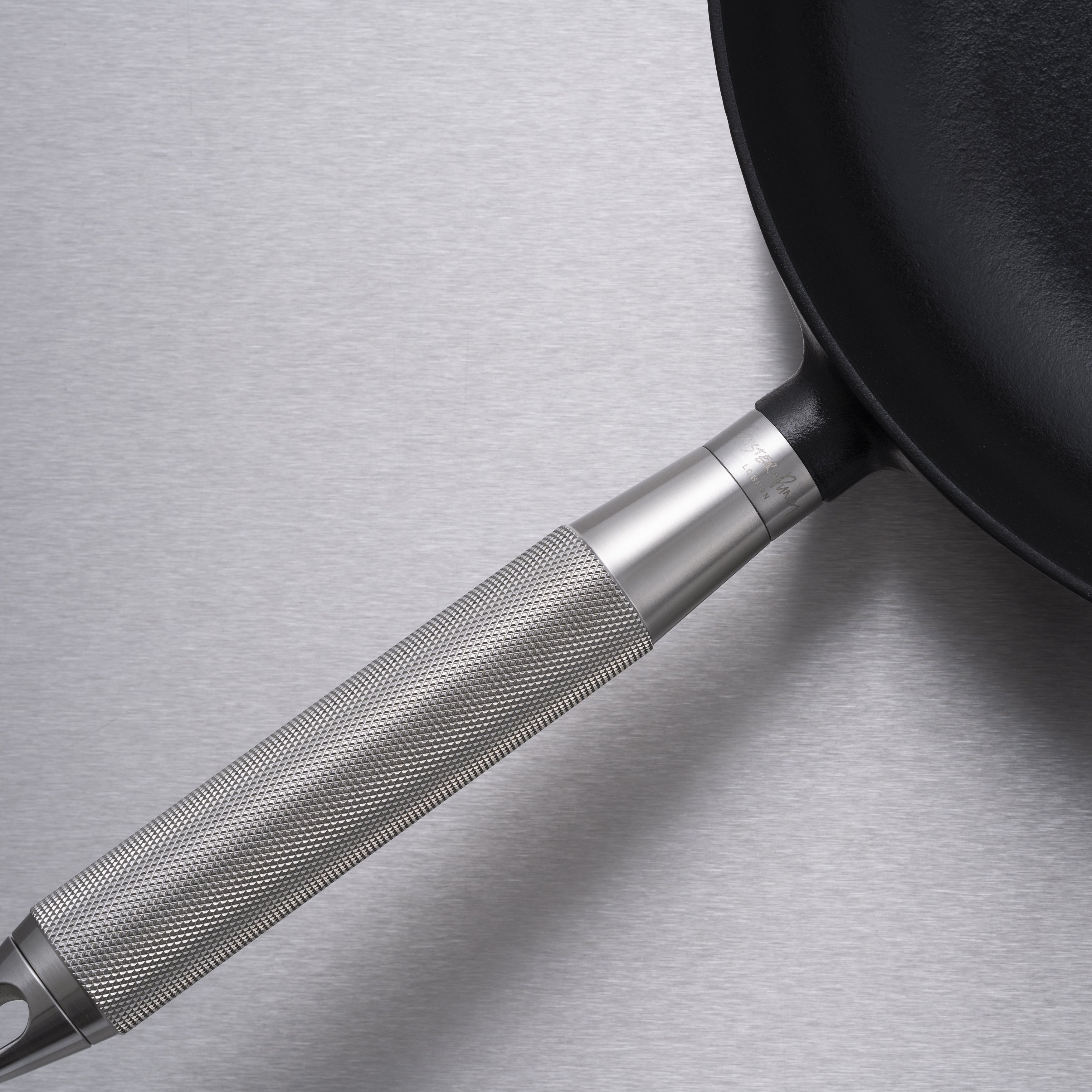 Stegepande, sort/stål • Buster + Punch