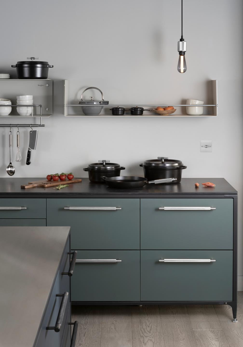 Cocotte gryde, sort/stål • Buster + Punch