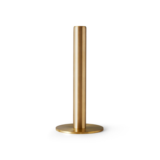 Køkkenrulleholder, børstet messing • Bastant Design