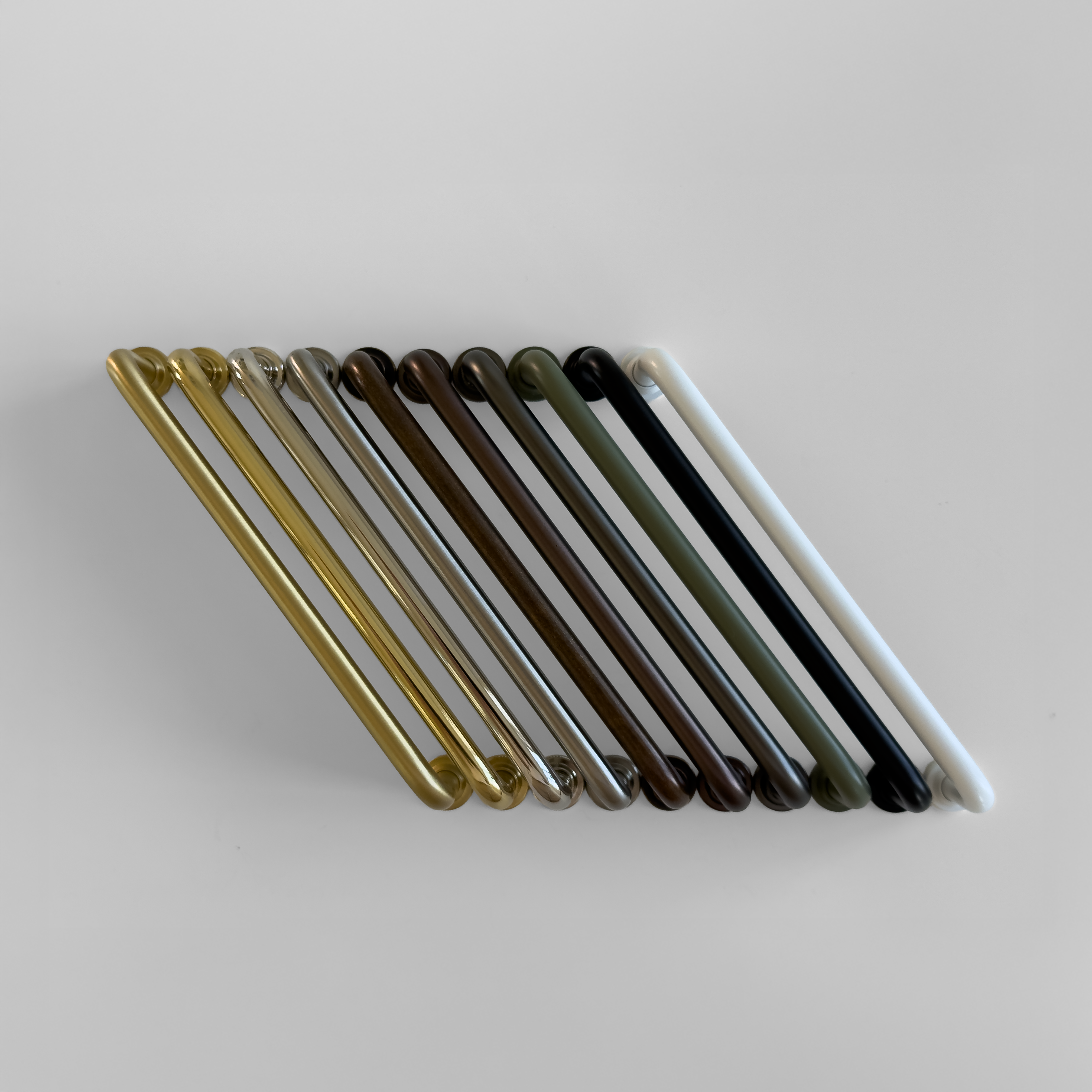 Frederiksberg • Køkkengreb, blank forniklet