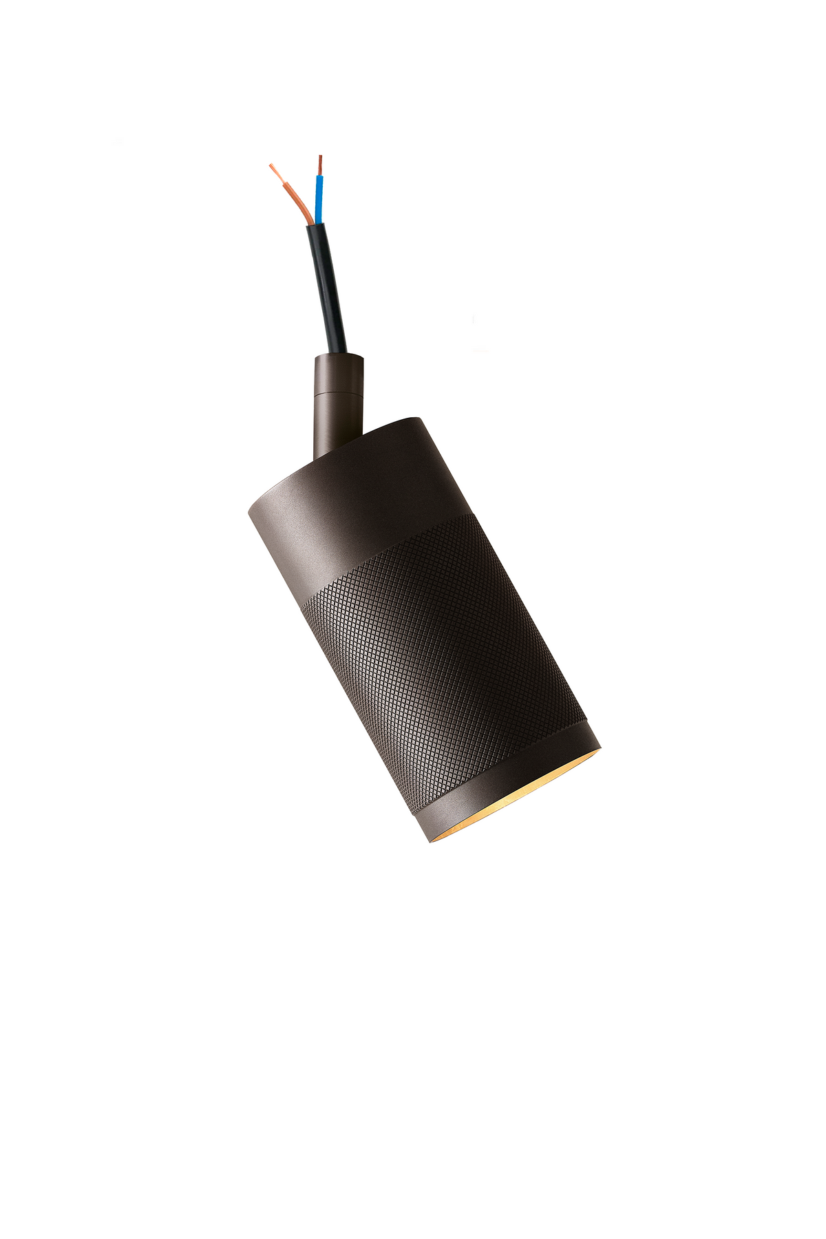 Patrone loftspot til skinne, bruneret messing • Thorup Copenhagen - Copenhagenhomedesign