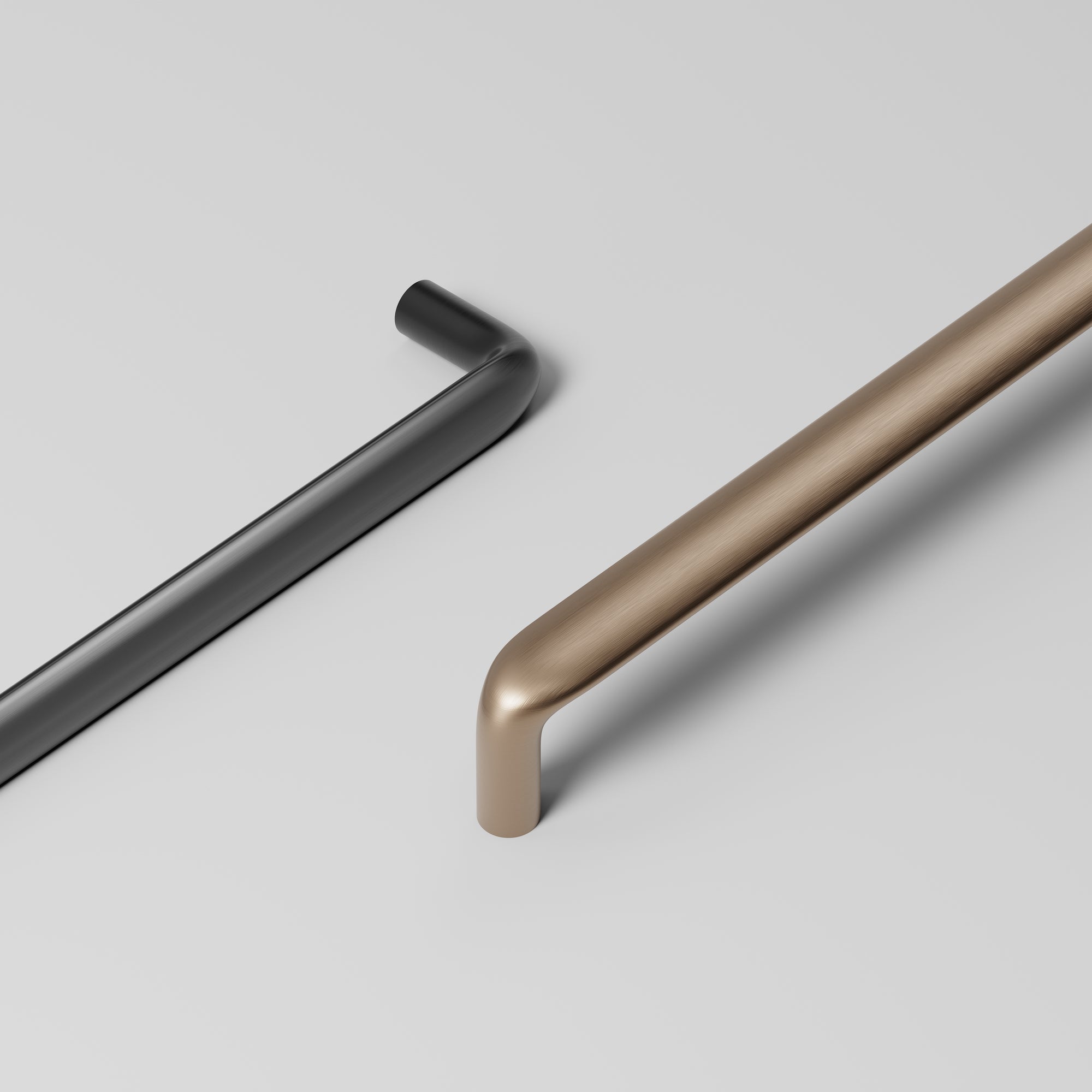 COBRA greb, børstet messing • Furnipart