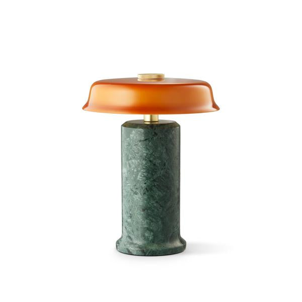 TRIP No. 2 portable bordlampe, moss/amber • Design by Us