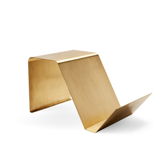 Magasinholder, massiv messing • Bastant Design