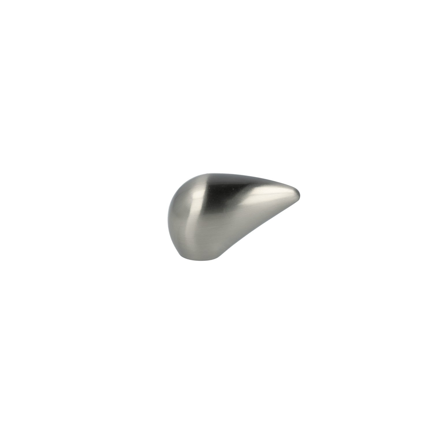 Gellerup • Unik knop i konisk design, rustfrit stål look