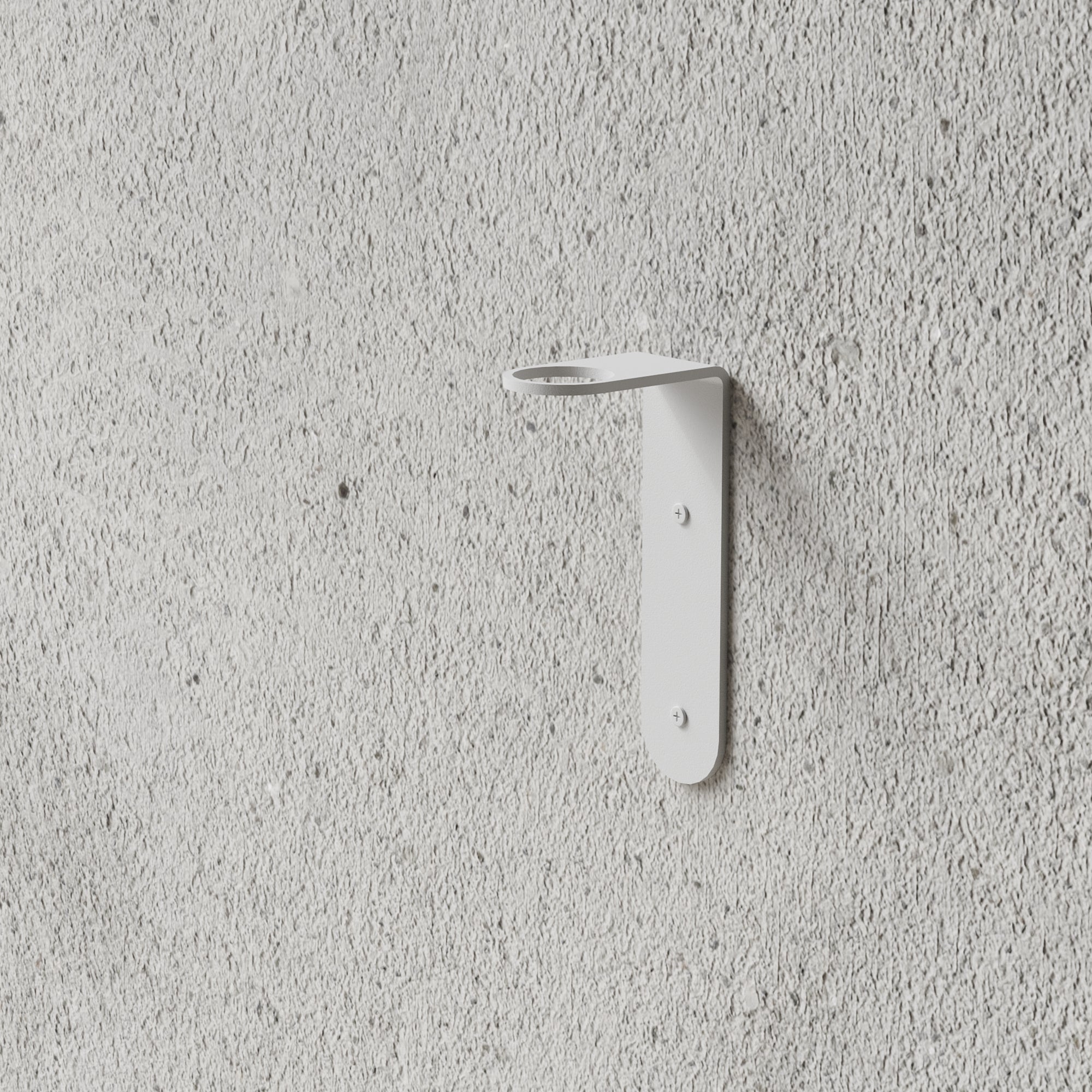 Sæbeholder, hvid • NICHBA