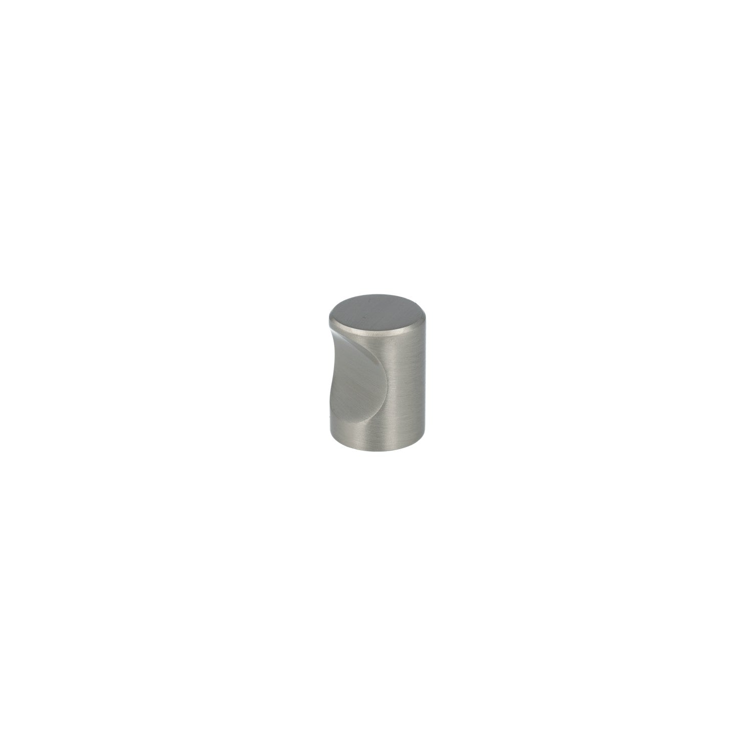 Hjortdal • Cylinder knop, rustfrit stål look