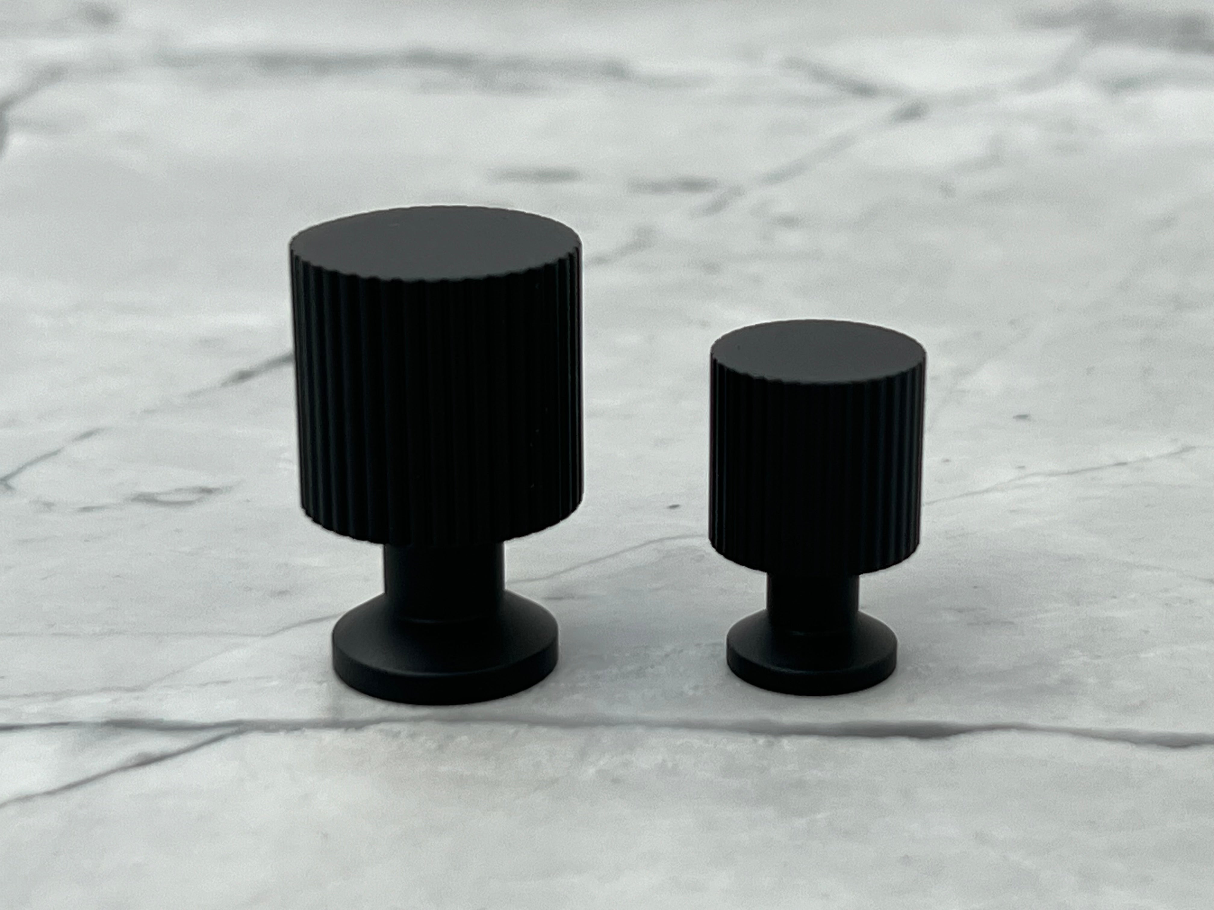 Marienlund møbelknop, 25 mm, mat sort • Chr. Jørgensen