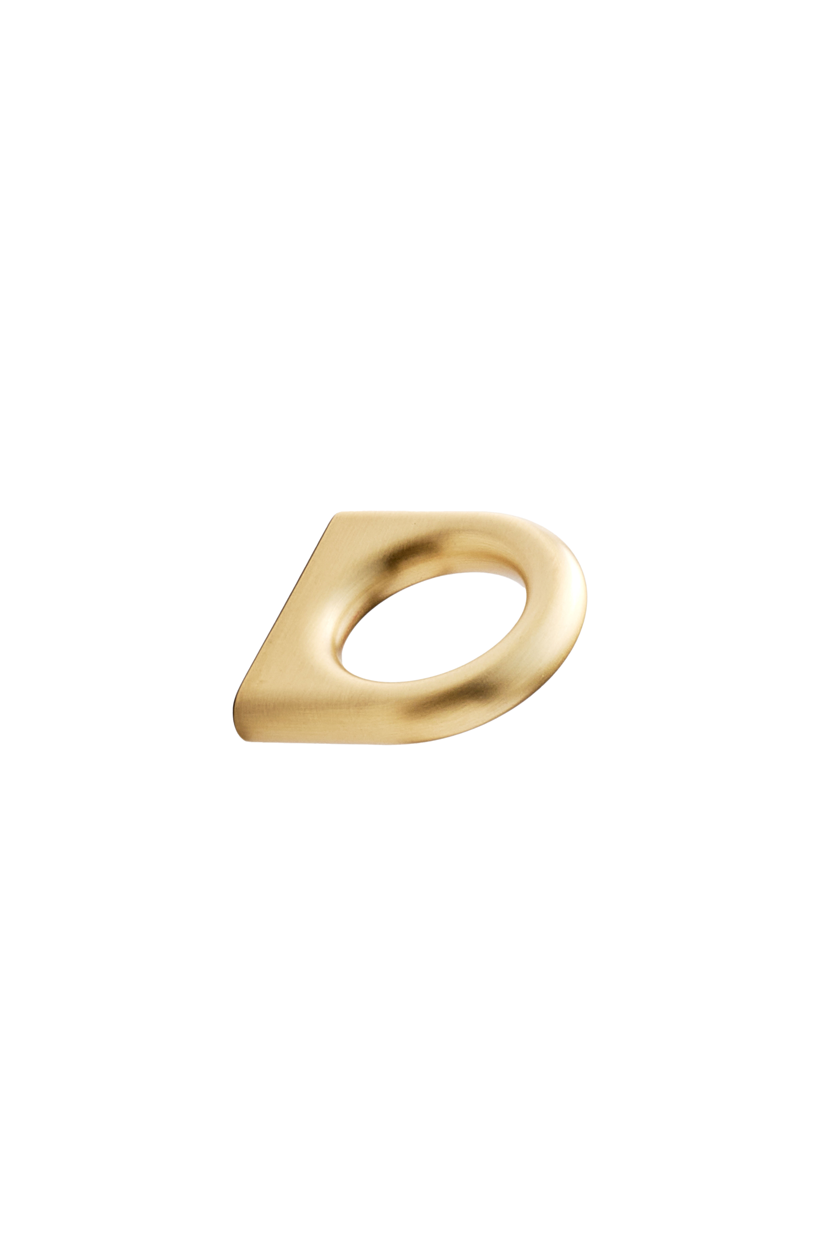 LUCK knop, zink, messing • Furnipart