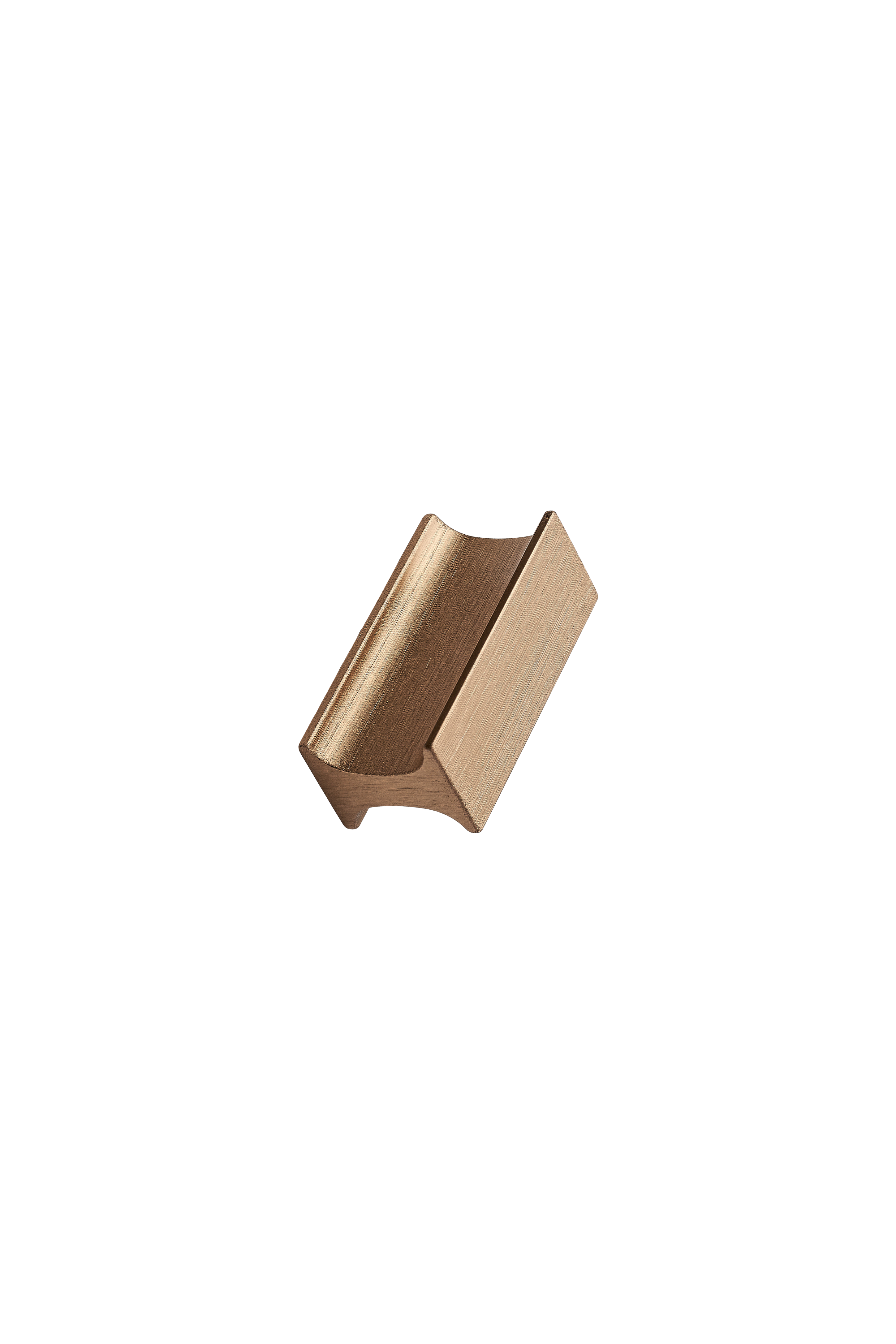 TRACK knop, aluminium, messing • Furnipart