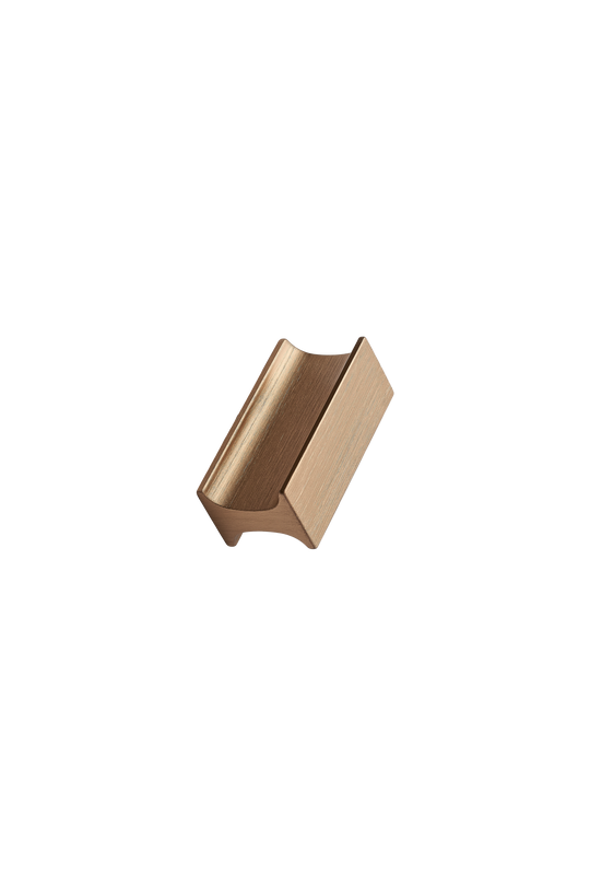 TRACK knop, aluminium, messing • Furnipart