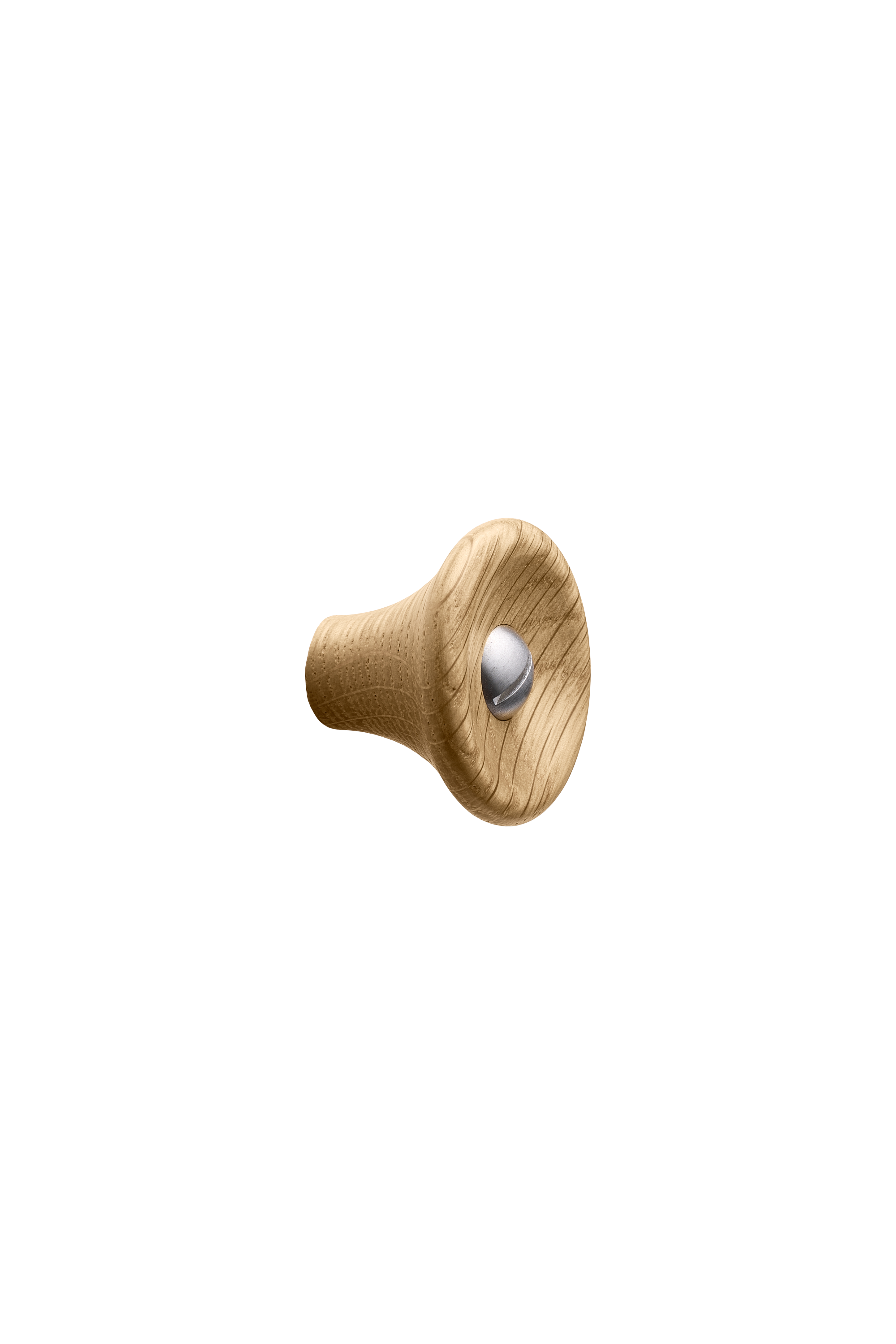 RECTA knop, eg, stål og træ • Furnipart