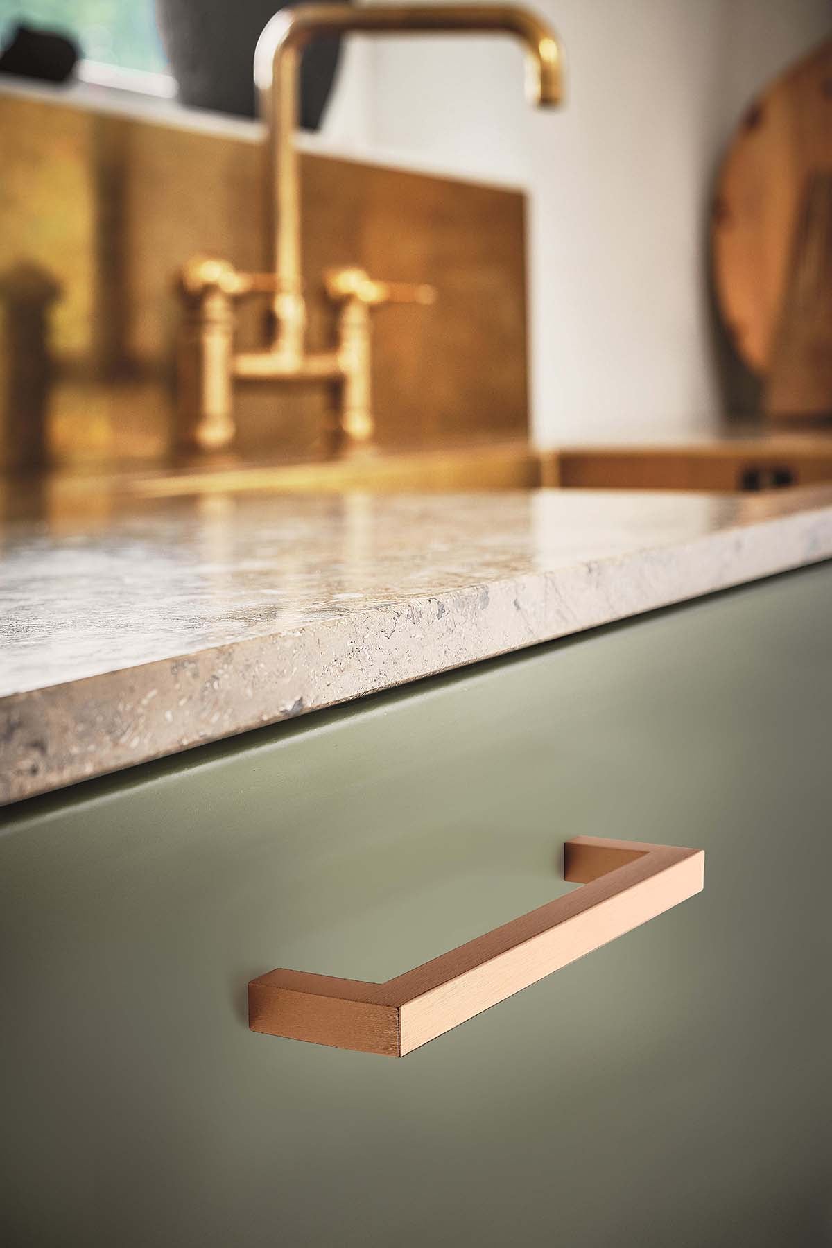 SQUARE 10 greb, aluminium, messing • Furnipart