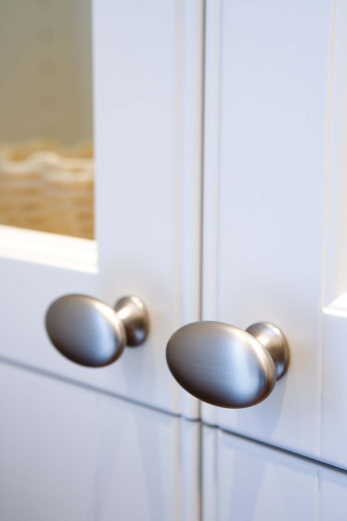 OVAL SIMPLE w/O-Ring knop, zink, stål • Furnipart