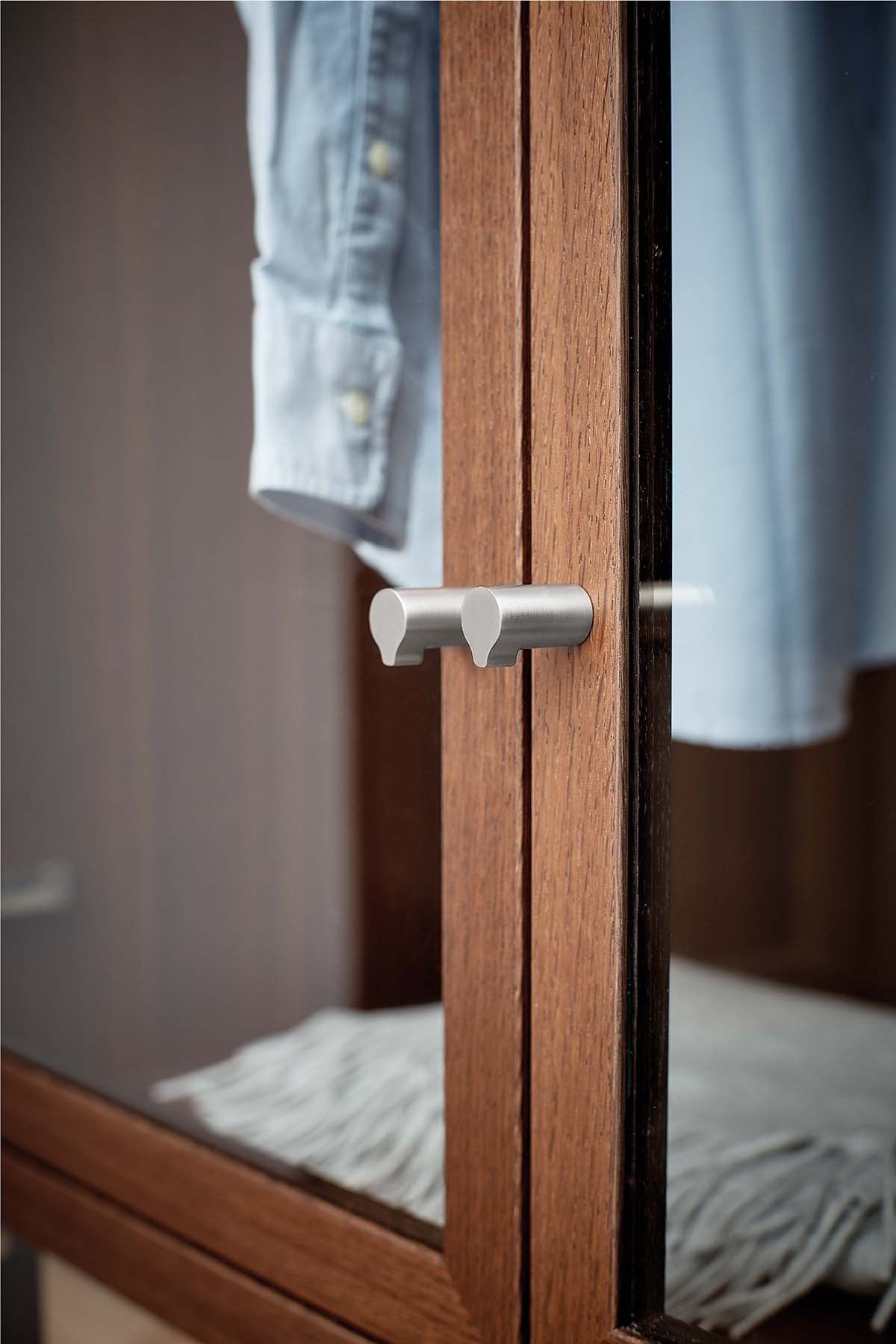 SCOPE knop, zink, stål • Furnipart