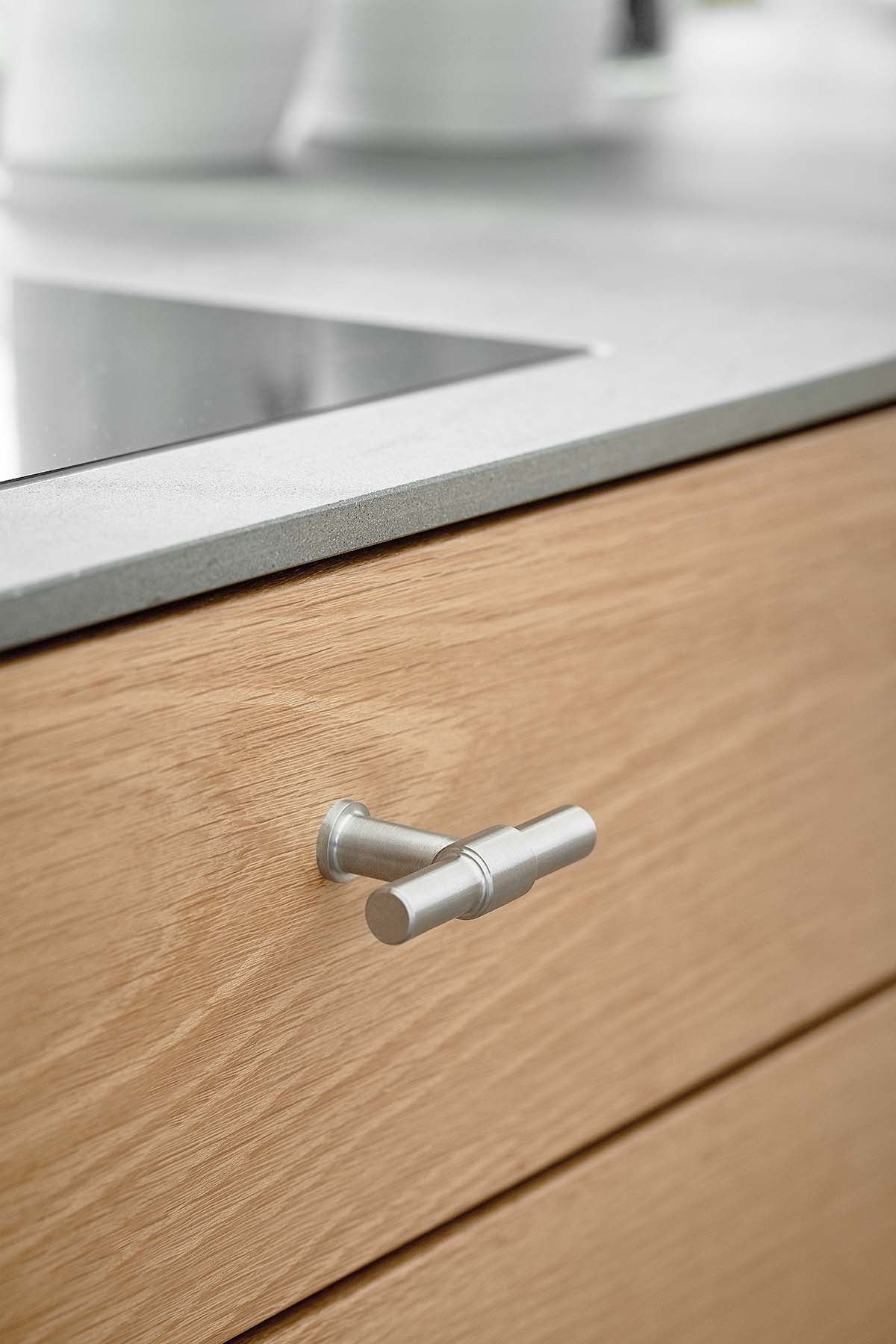 KNOT knop, rustfrit stål, stål • Furnipart