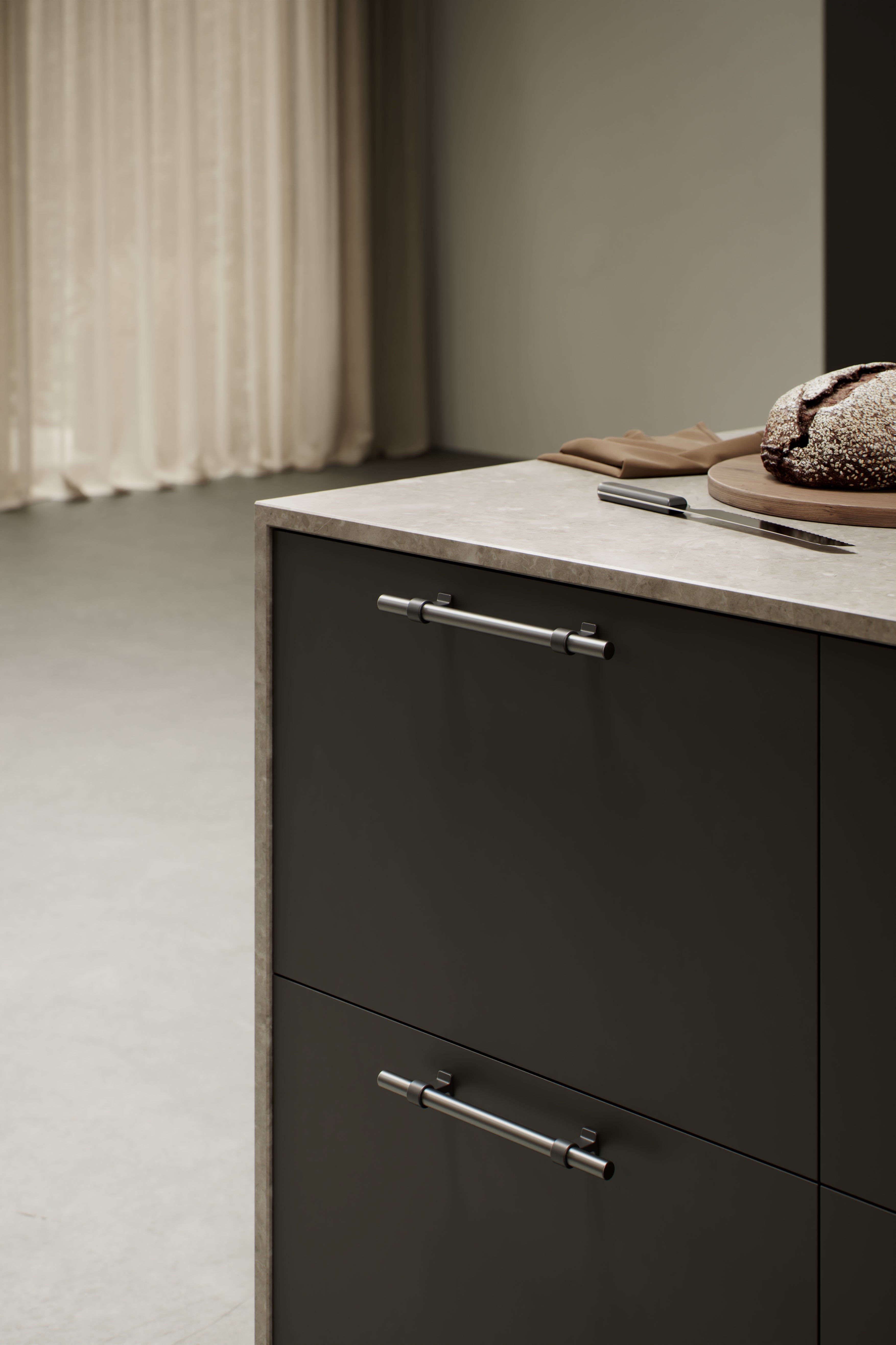 BOND greb, aluminium og zink, antracit og sort • Furnipart