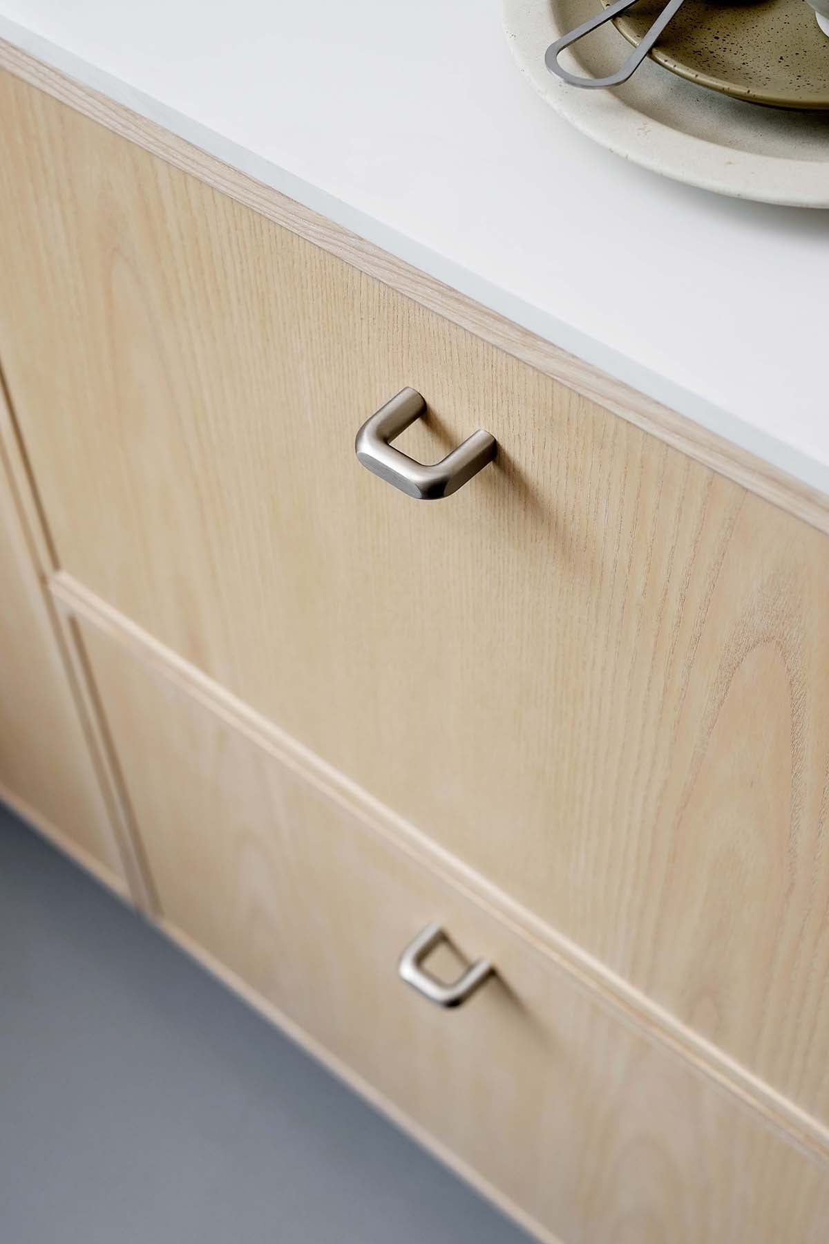 UNIFY knop, zink, stål • Furnipart