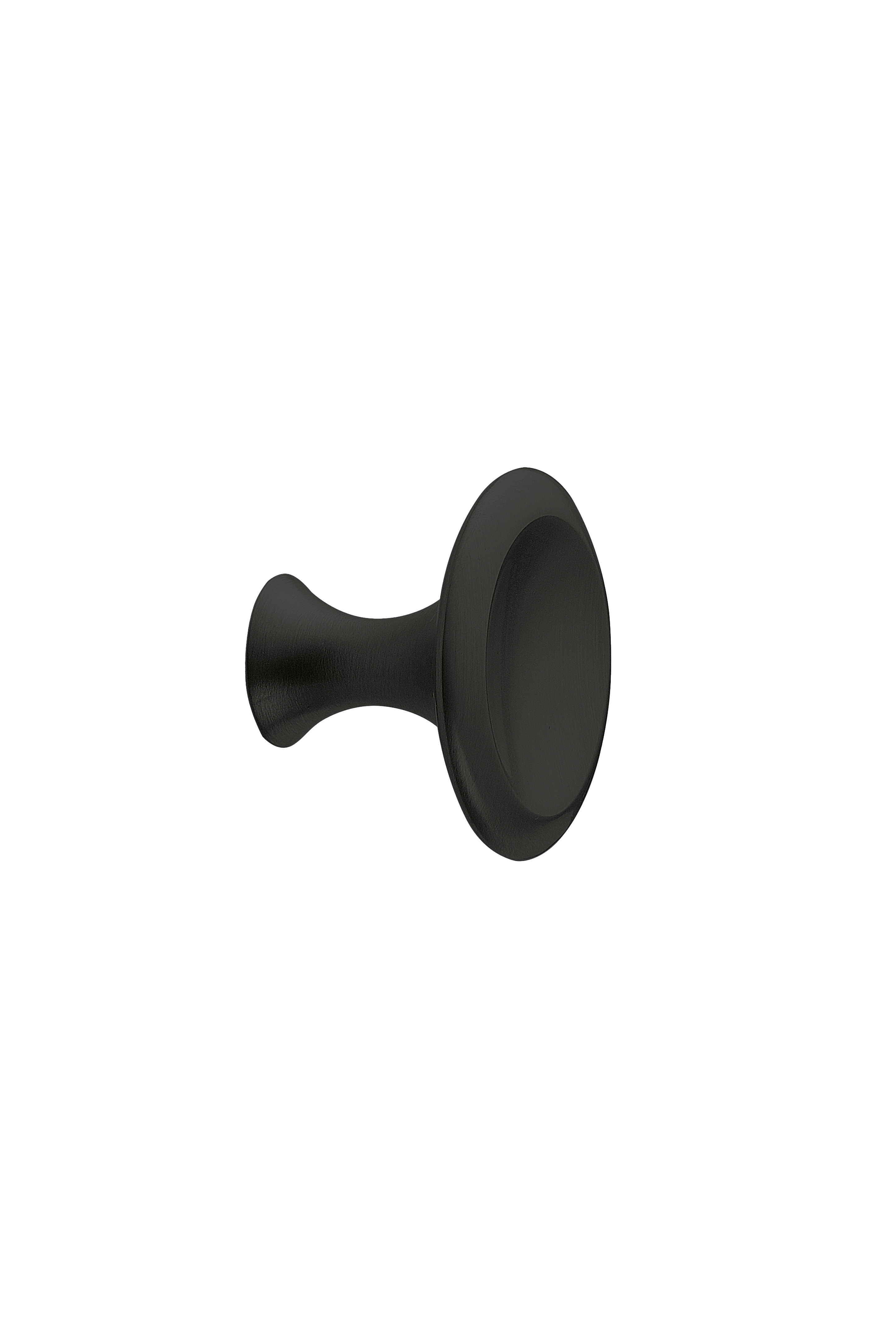 BELL knop, zink, sort • Furnipart