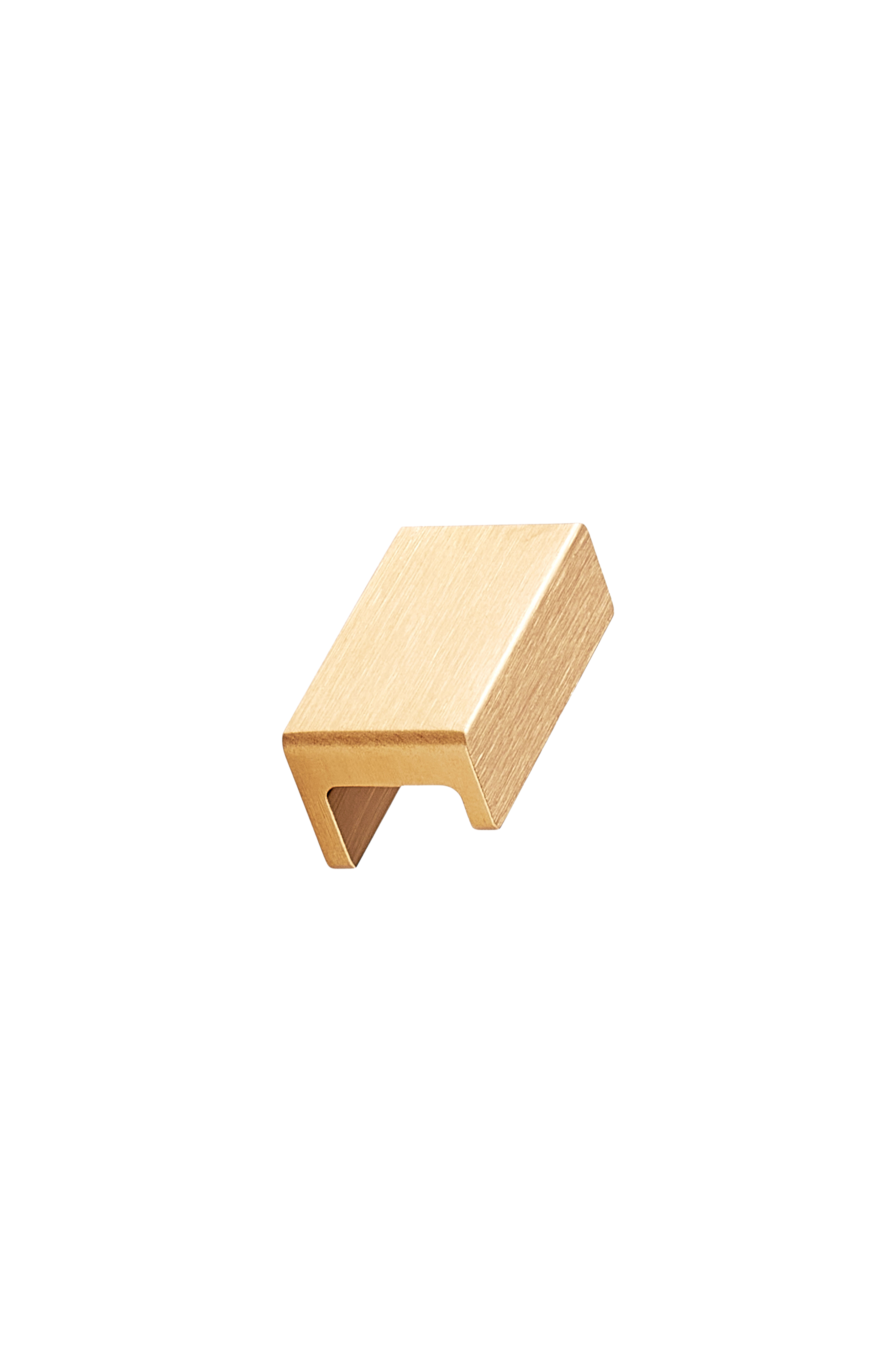 STATION knop, aluminium, messing • Furnipart