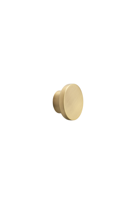 CIRCLE knop, zink, messing • Furnipart