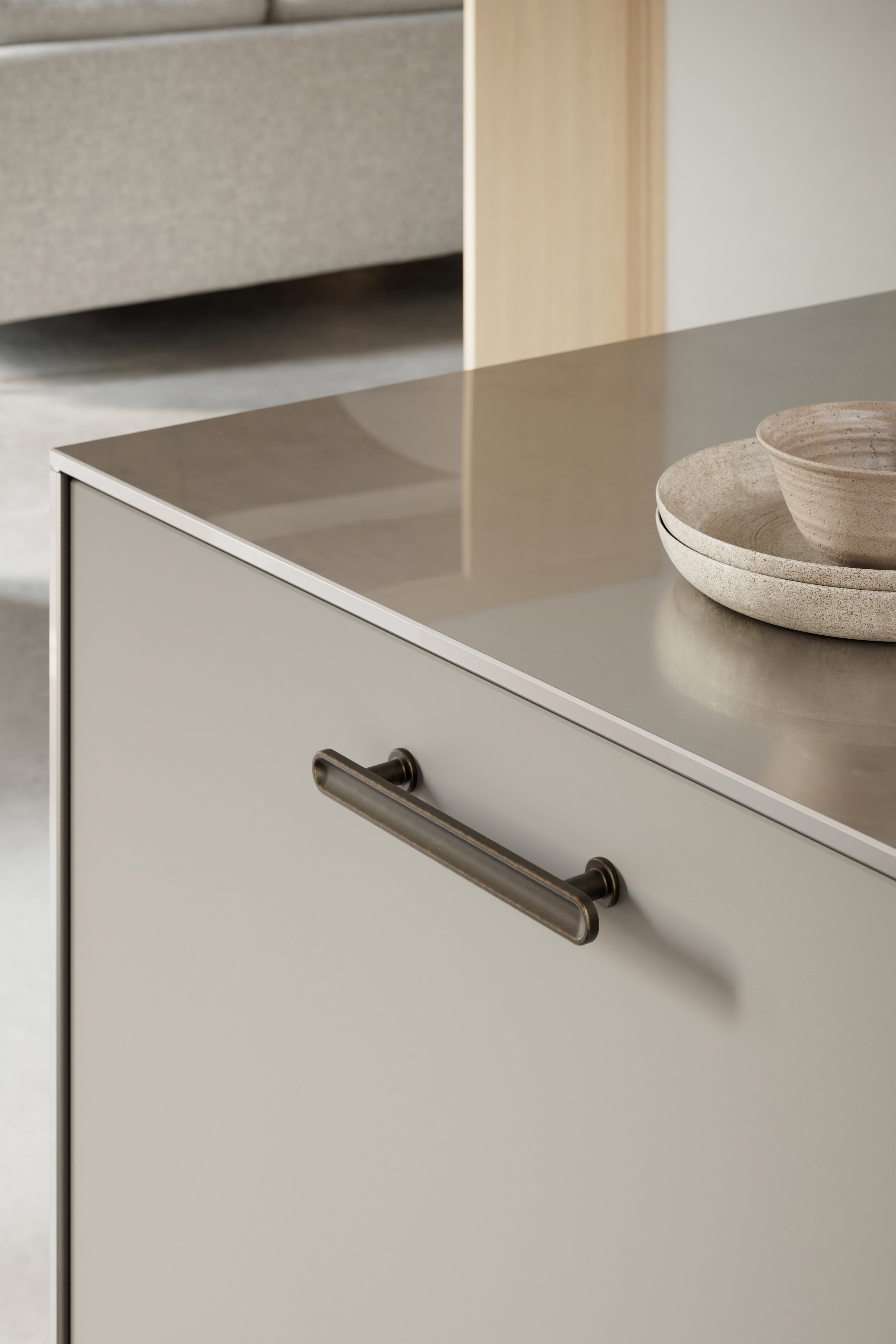 CHATEAU greb, zink, antik • Furnipart