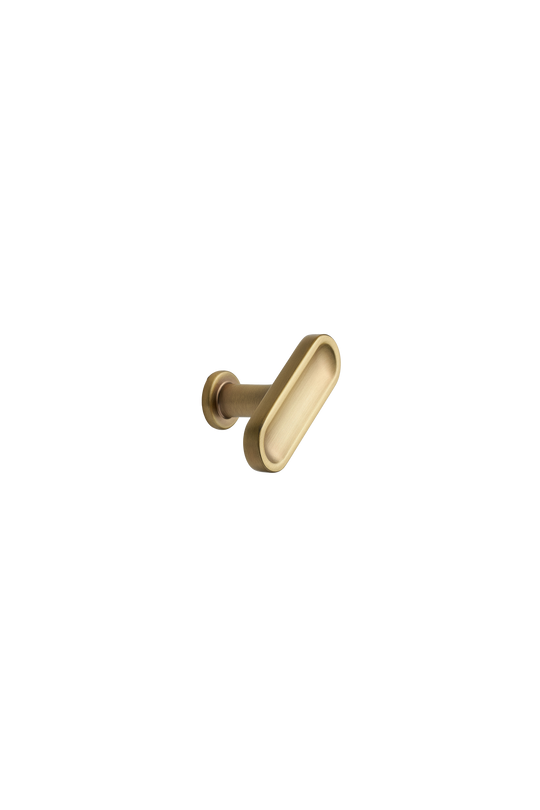 CHATEAU T knop, zink, messing • Furnipart