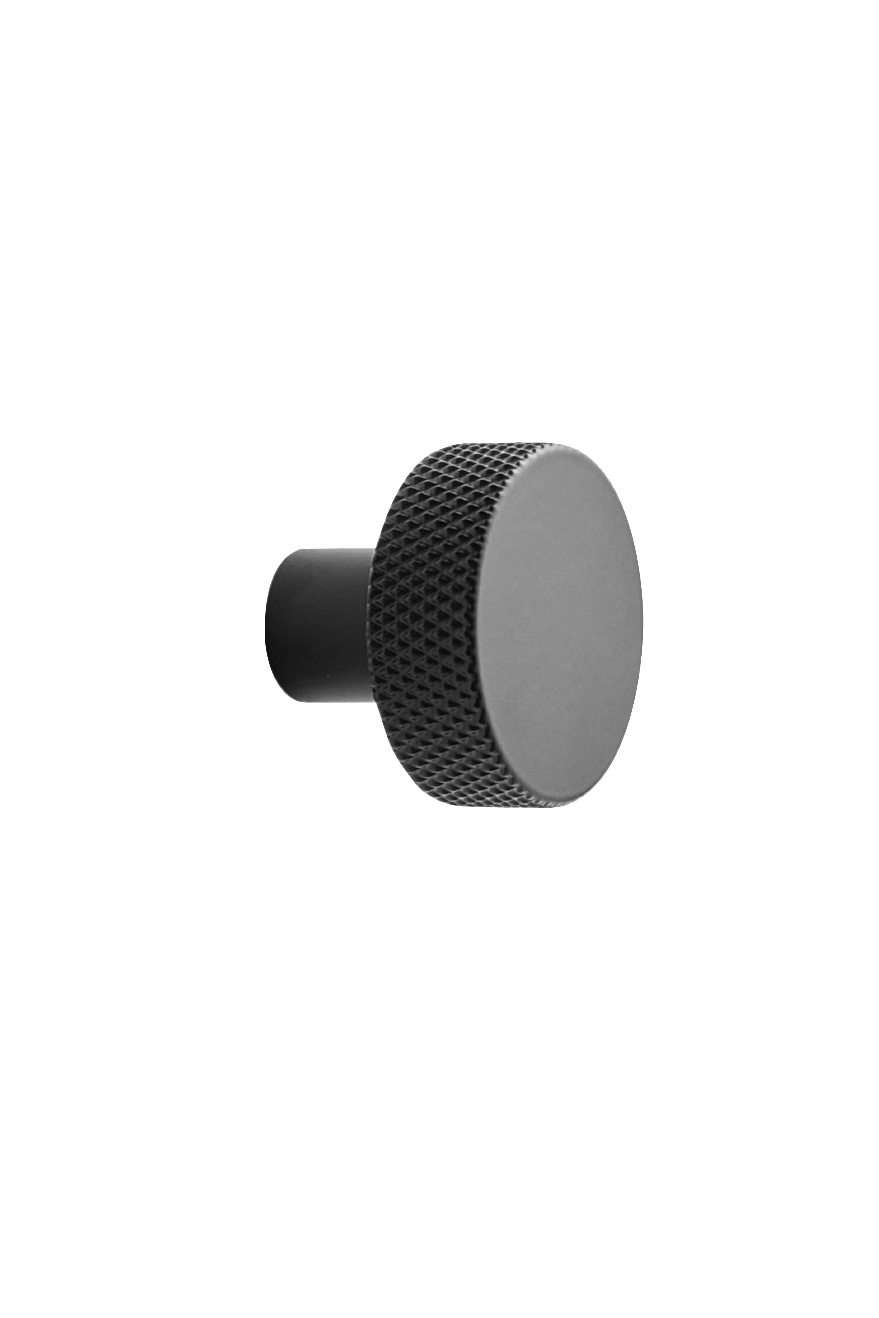 SIMON knop, stål, sort • Furnipart
