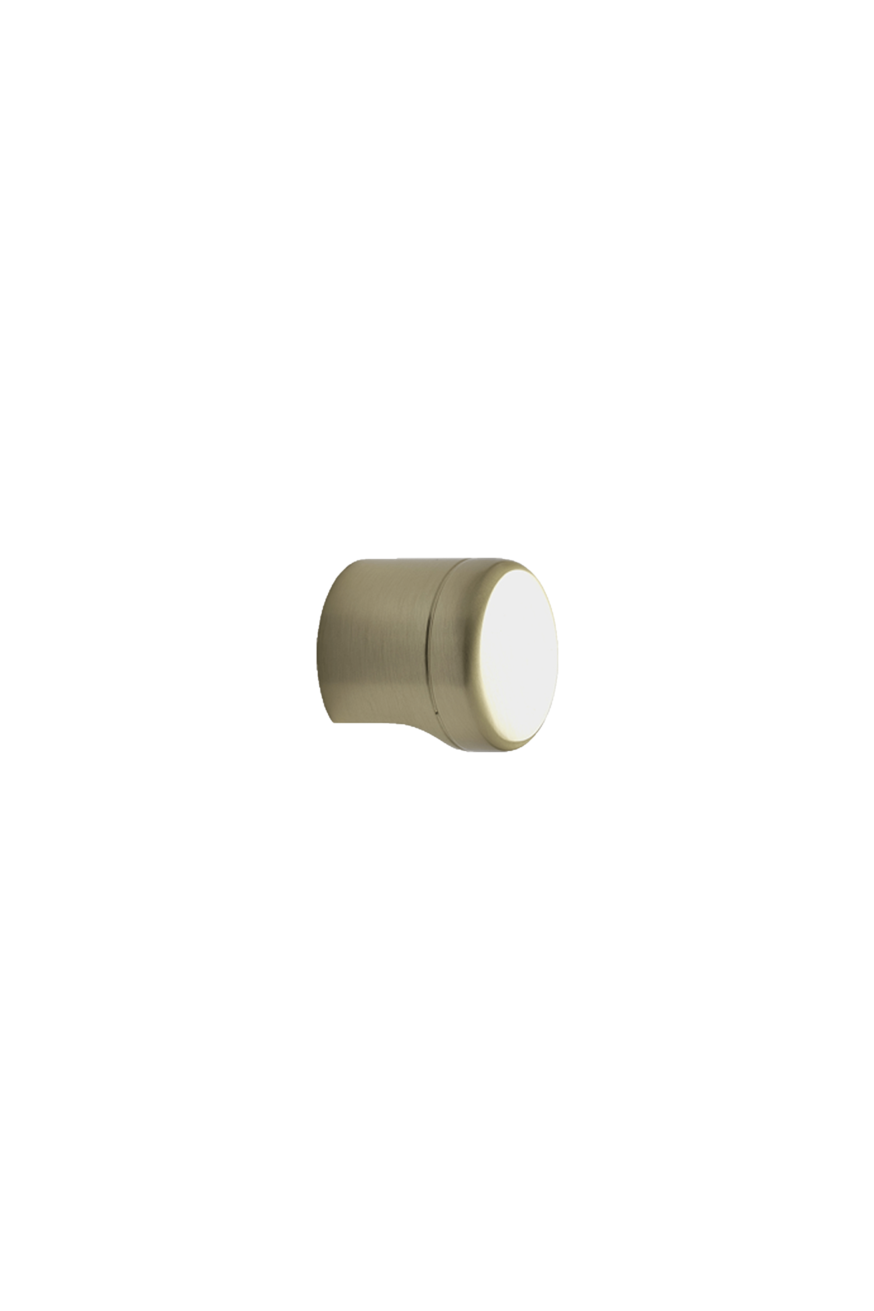 POINT knop, zink, messing • Furnipart