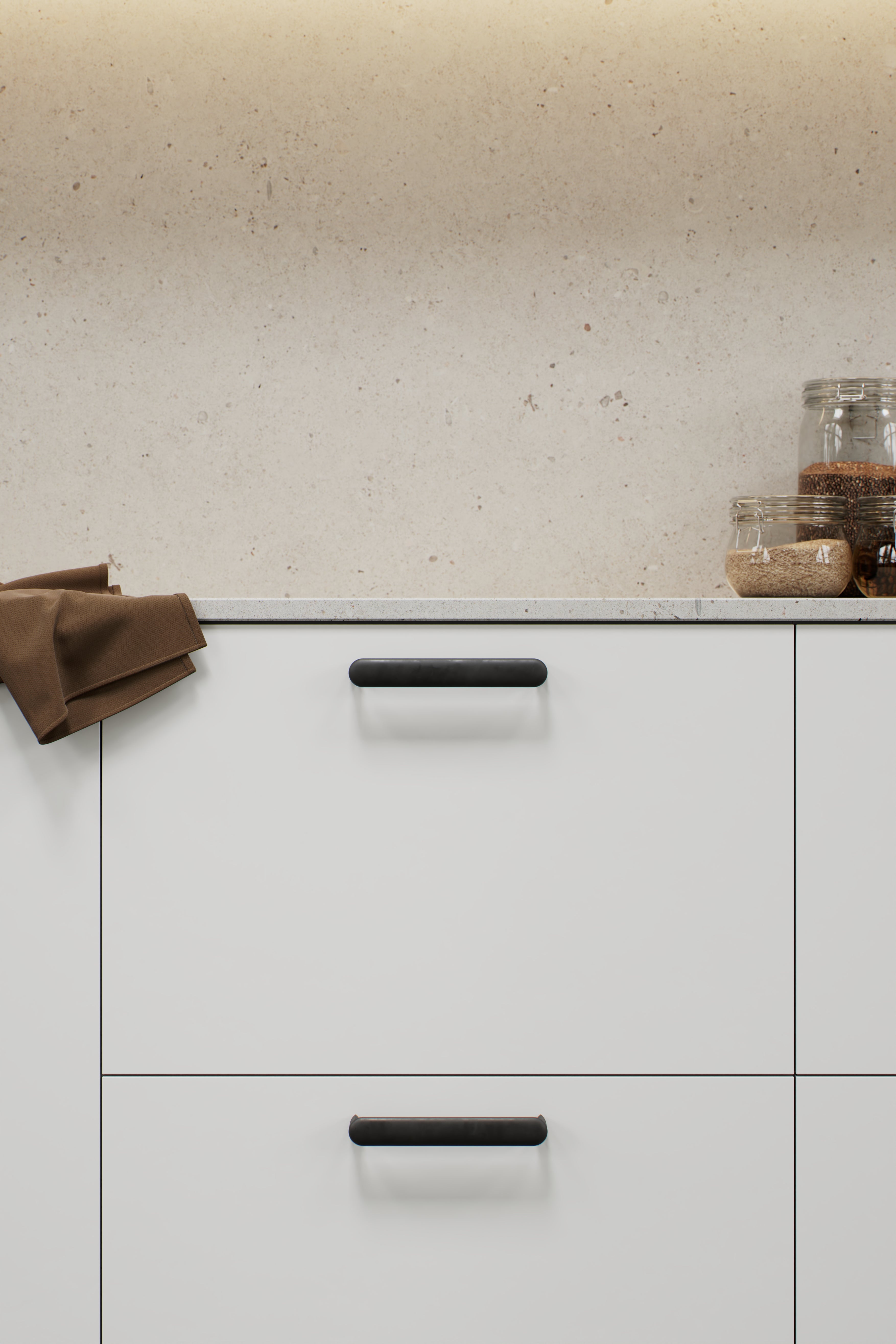 VOLUMI greb, OceanIX plastix, sort • Furnipart