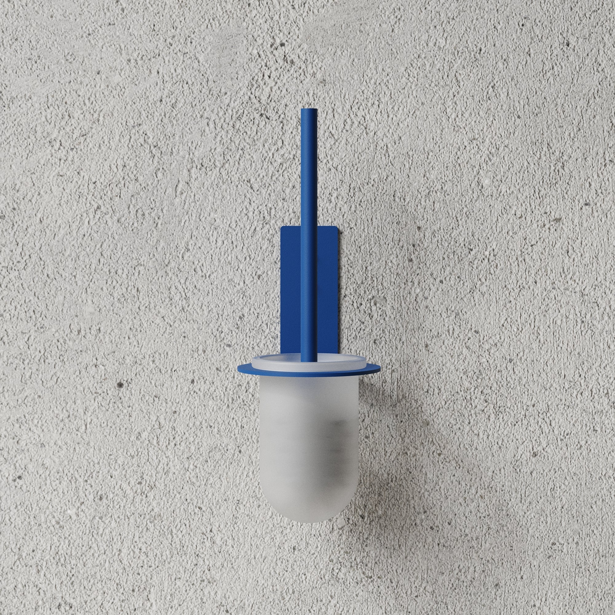 Toiletbørste, blå • NICHBA