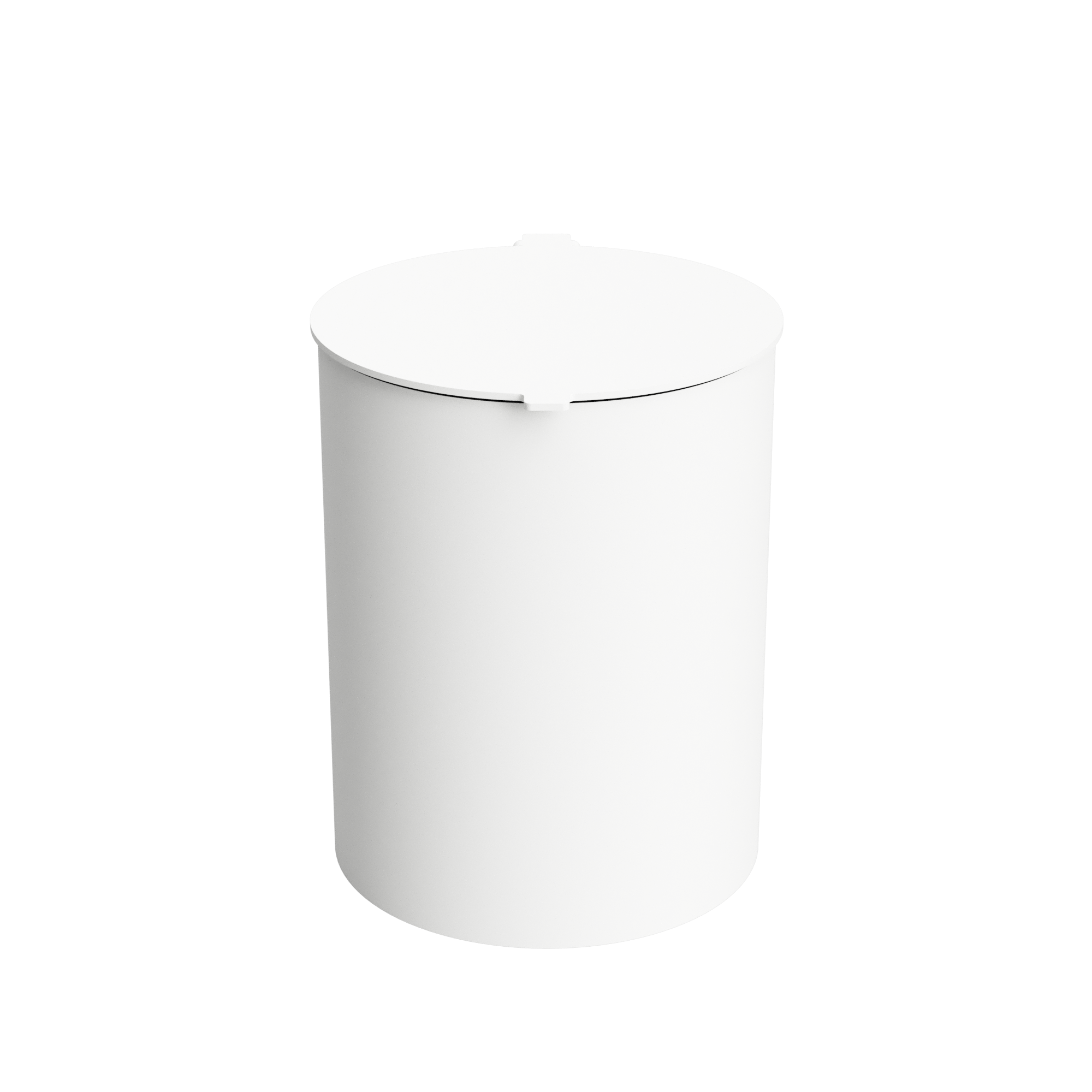 Toiletspand, hvid • NICHBA