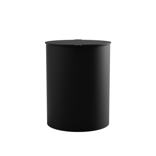 Toiletspand, sort ⢠NICHBA