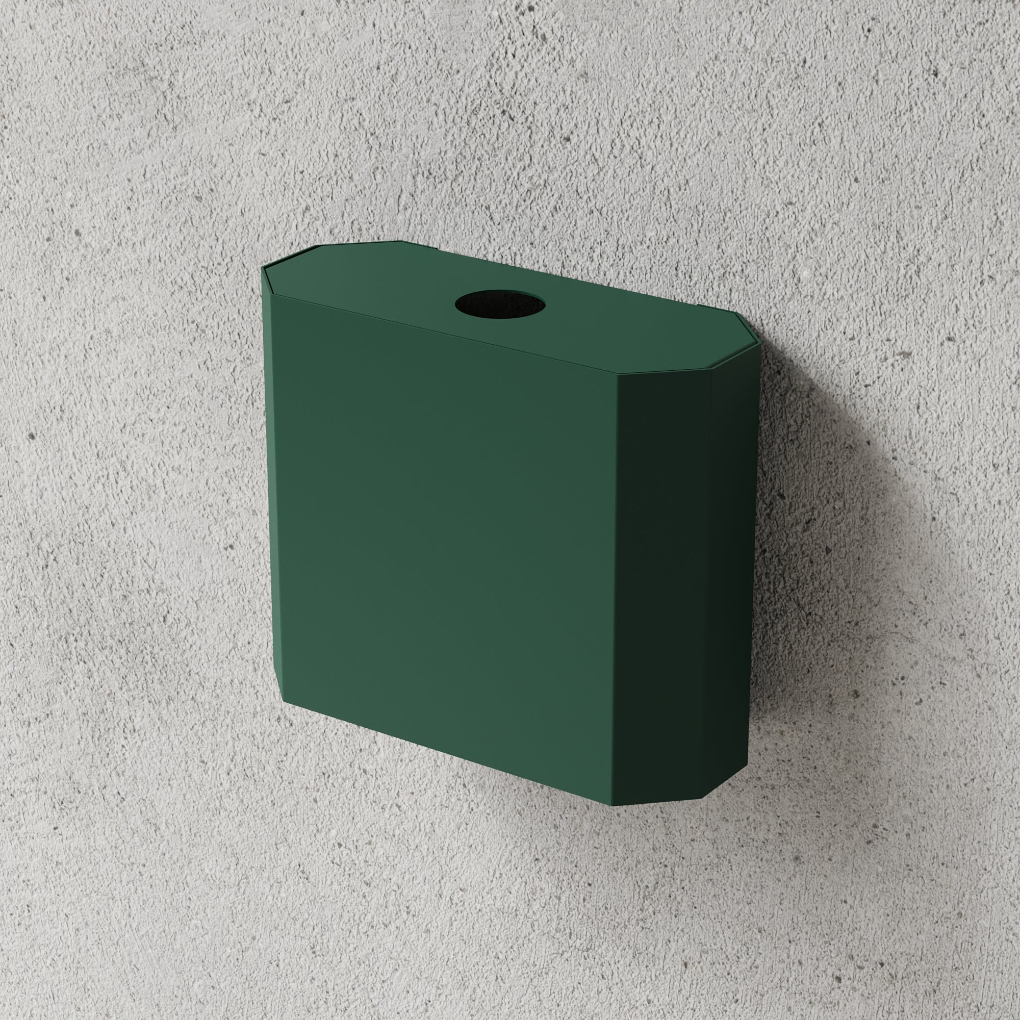 Papirdispenser, grøn • NICHBA