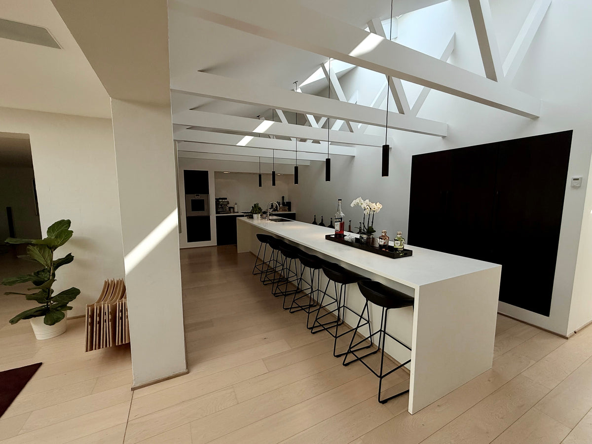 Patrone Pendel Long i sort bruneret messing • Thorup Copenhagen - Copenhagenhomedesign