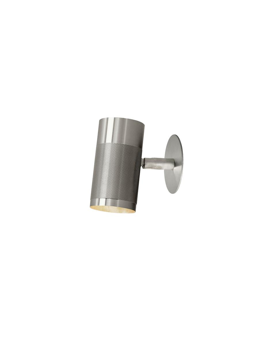 Patrone Recessed Small væglampe med dækplade, rustfrit stål look • Thorup Copenhagen - Copenhagenhomedesign