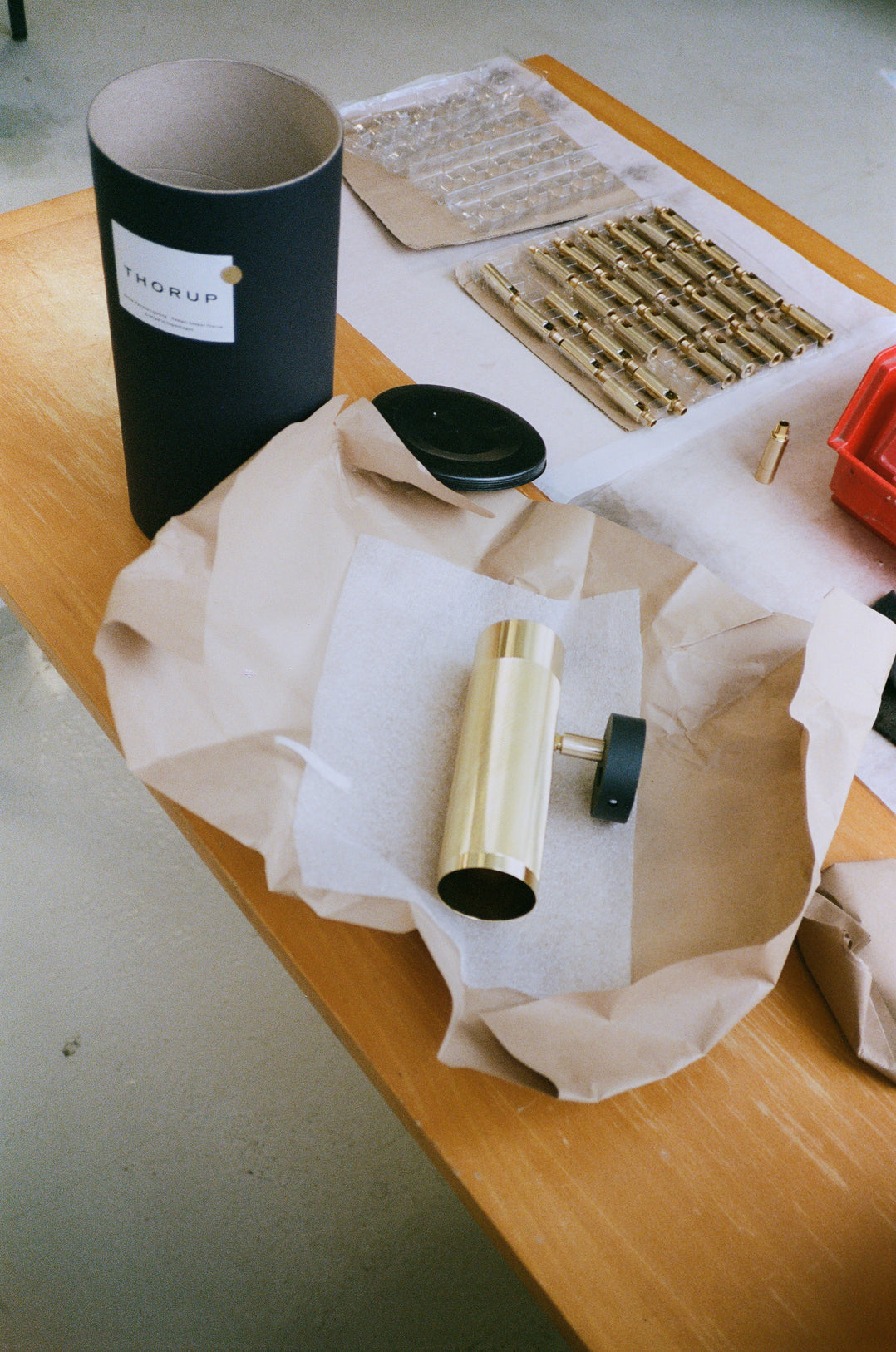 Patrone væglampe, bruneret messing • Thorup Copenhagen - Copenhagenhomedesign
