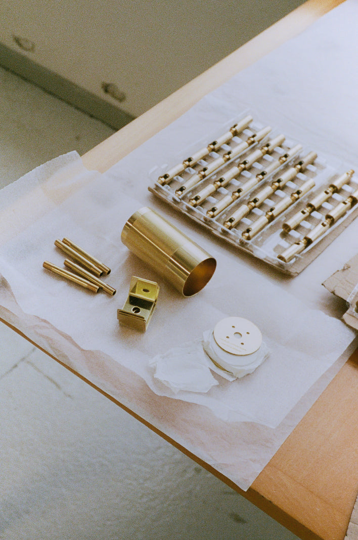 Patrone væglampe small messing • Thorup Copenhagen - Copenhagenhomedesign