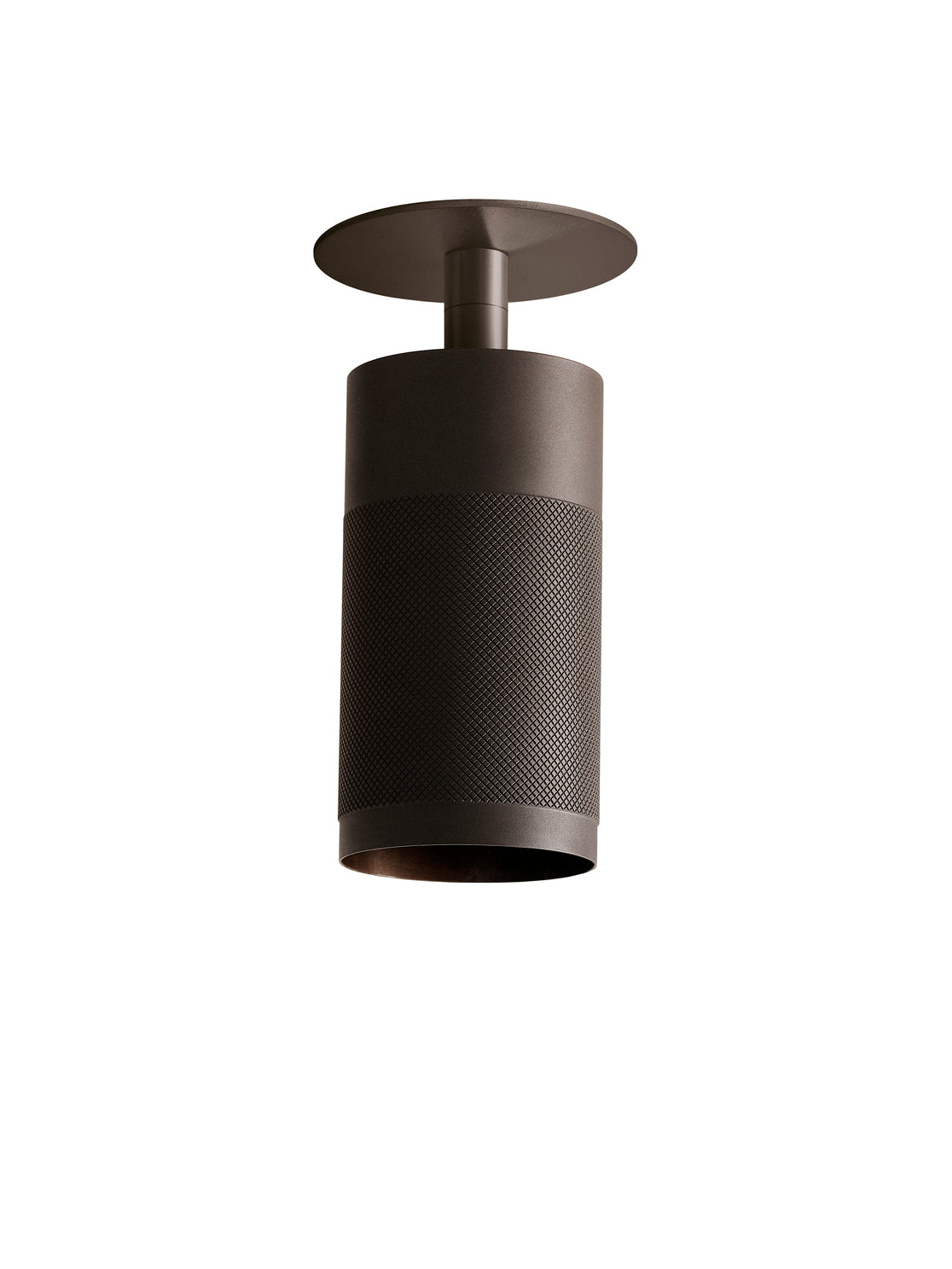 Patrone loftspot med dækplade - clip fit, bruneret messing • Thorup Copenhagen - Copenhagenhomedesign
