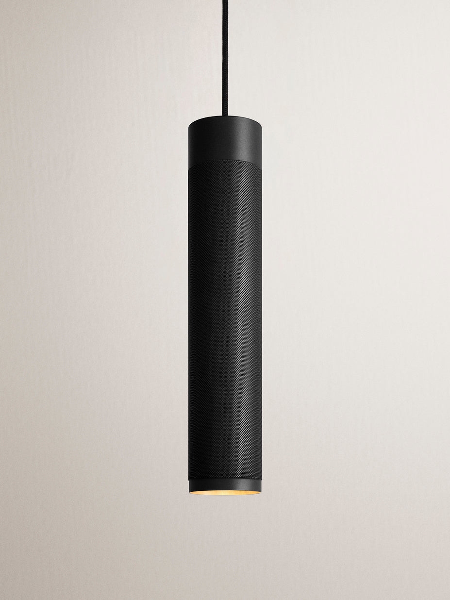 Patrone Pendel Long i sort bruneret messing • Thorup Copenhagen - Copenhagenhomedesign