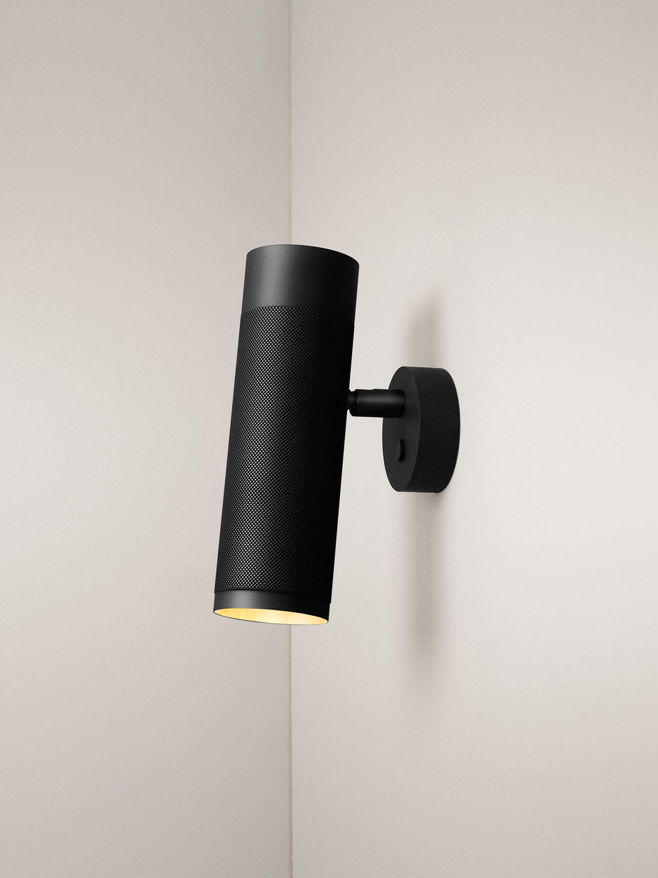 Patrone væglampe, sortbruneret messing • Thorup Copenhagen - Copenhagenhomedesign