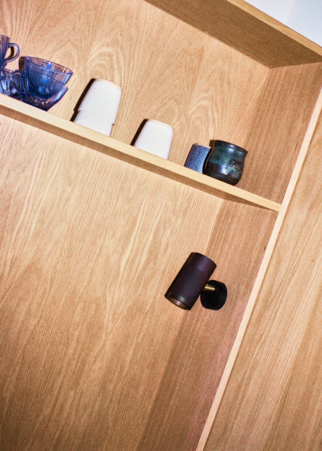 Patrone væglampe small, bruneret og messing • Thorup Copenhagen - Copenhagenhomedesign
